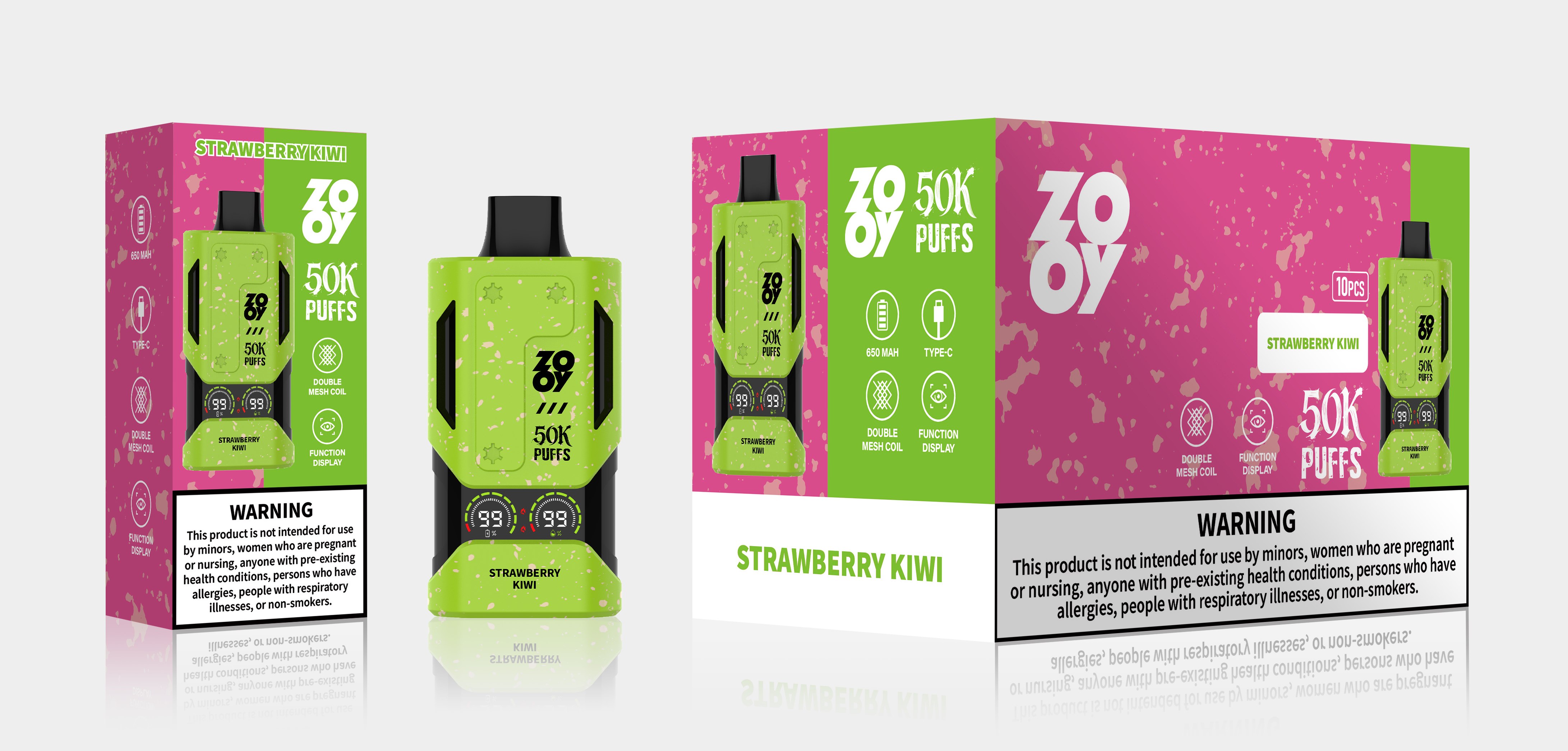 ZOOY MECHA 50K/1 BOX(10 PCS)