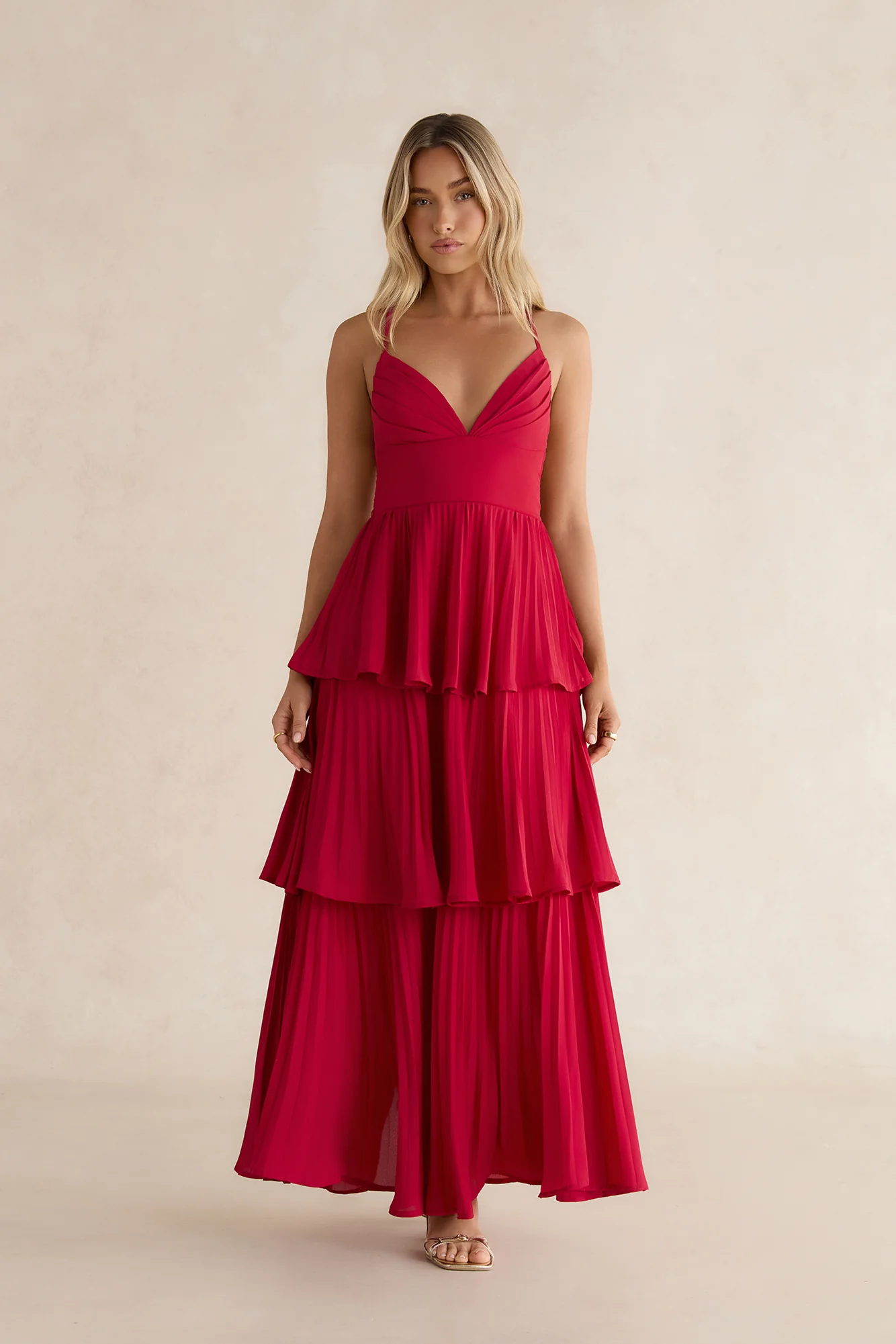 Thinking About This Maxi Dress Burgundy