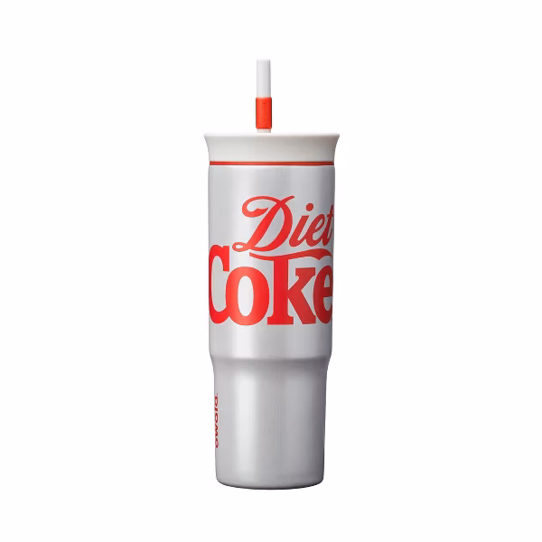Owala 24oz Special Edition Diet Coke Stainless Steel Straw Tumbler - Classic Diet Coke