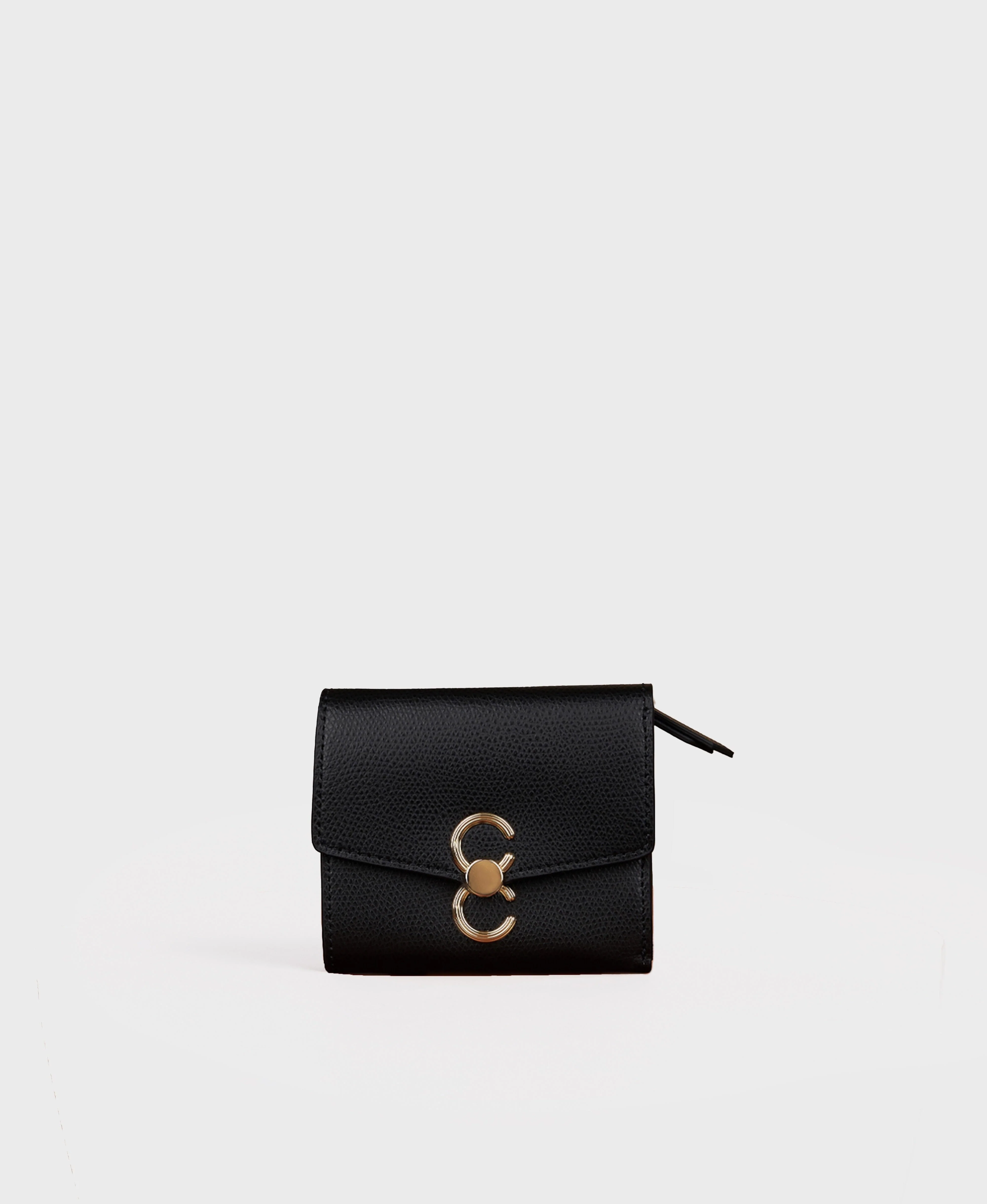 Double-C Wallet - Black