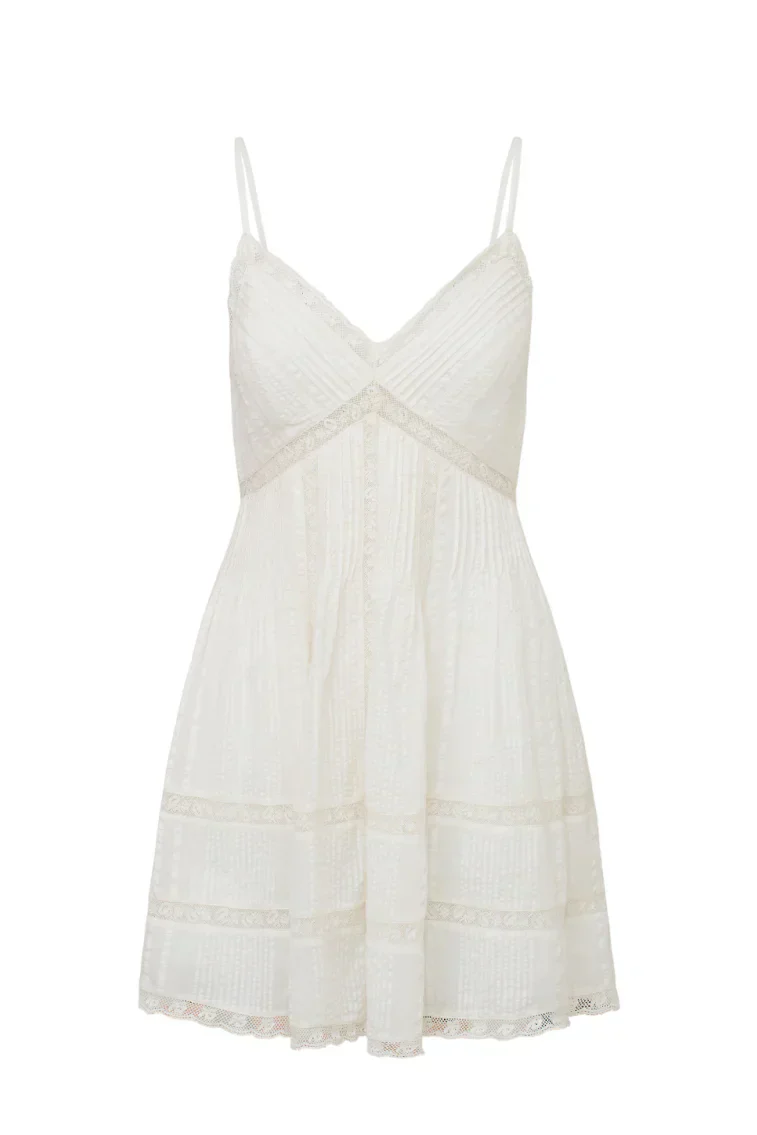 Docila Cotton Mini Dress - luluinthesky