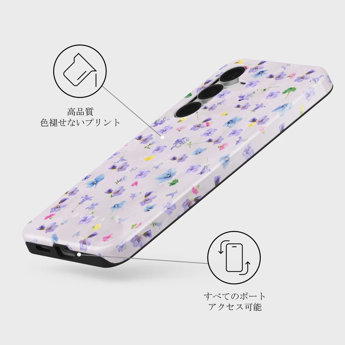 Wildflower - Samsung Galaxy S25 FE ケース