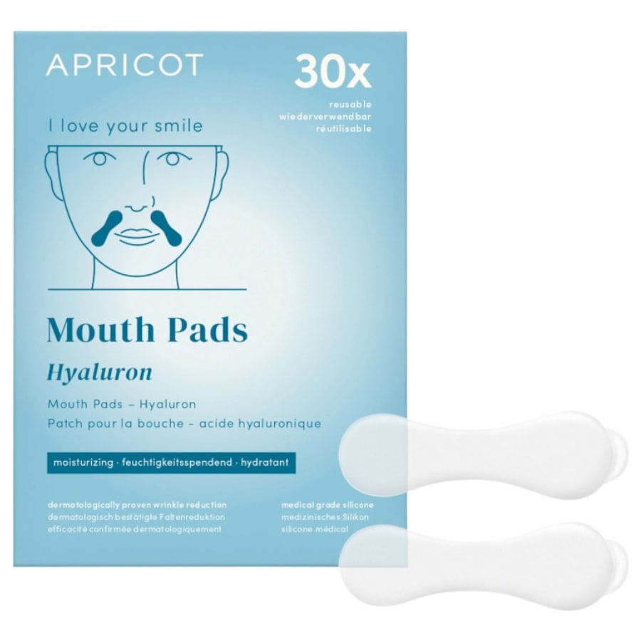 APRICOT Usta Reusable mouth pads with hyaluronic acid