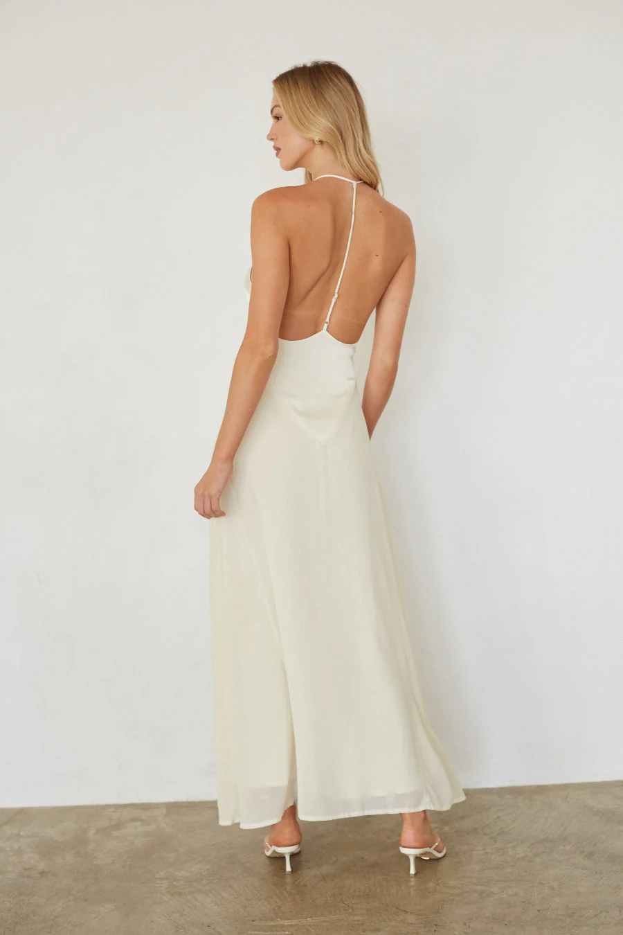 Renata Contrast Maxi Dress