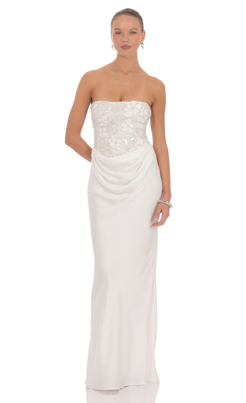 Olivia Embellished Maxi Dress