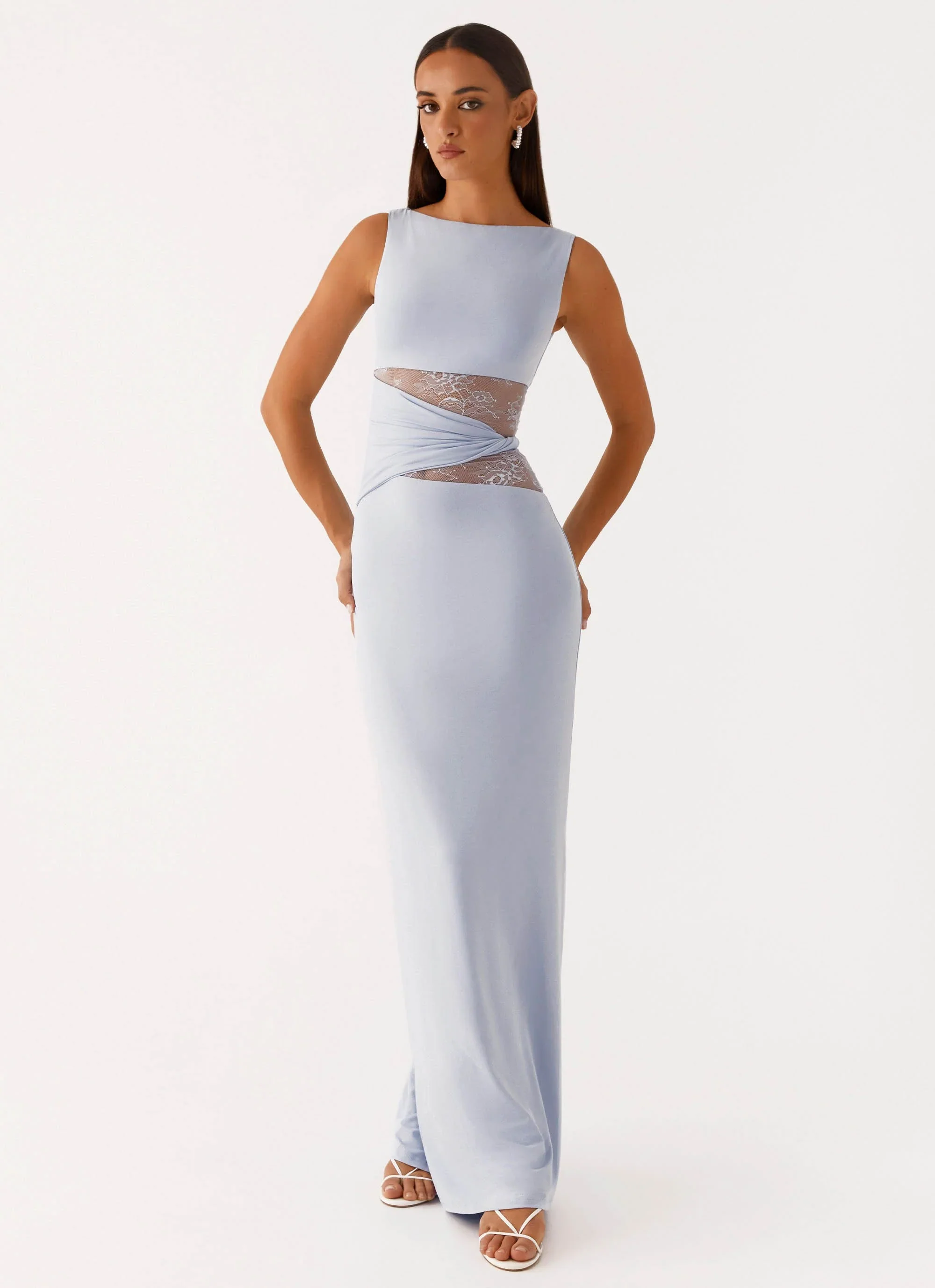 Karma Maxi Dress - Blue