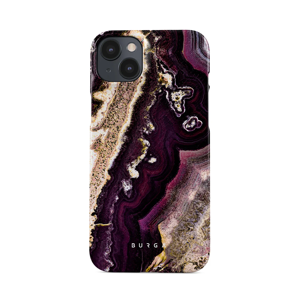 Purple Skies - Marble iPhone 14 Plus ケース