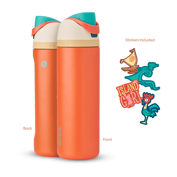 Owala FreeSip Insulated Water Bottle Disney Princess Collection 24 oz- Rapunzel