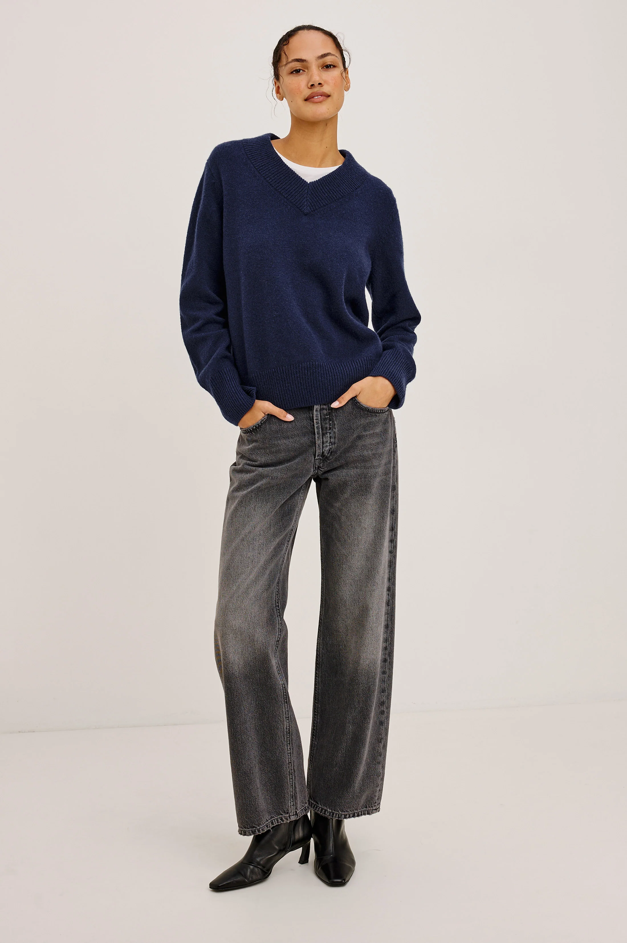 Lidya Sweater - Navy