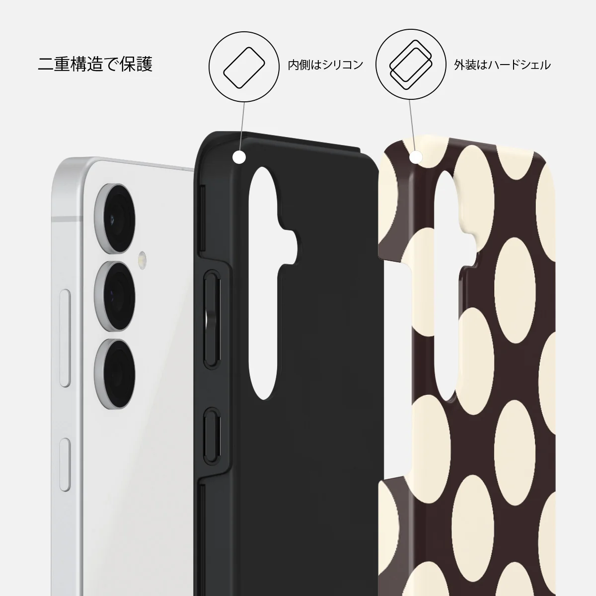 Spot On - Samsung Galaxy S25 FE ケース