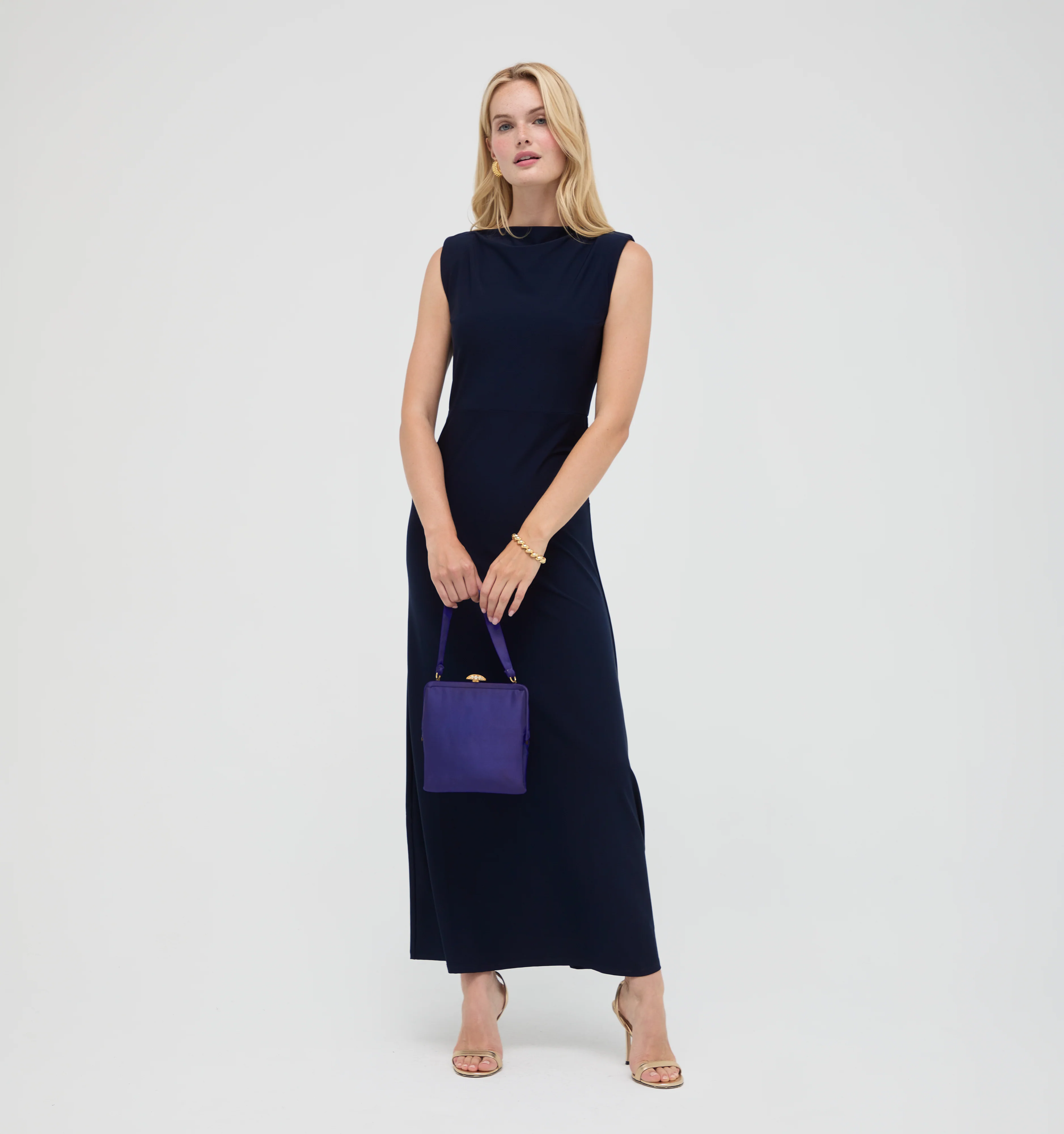 The Sloane Dress -  Midnight Navy