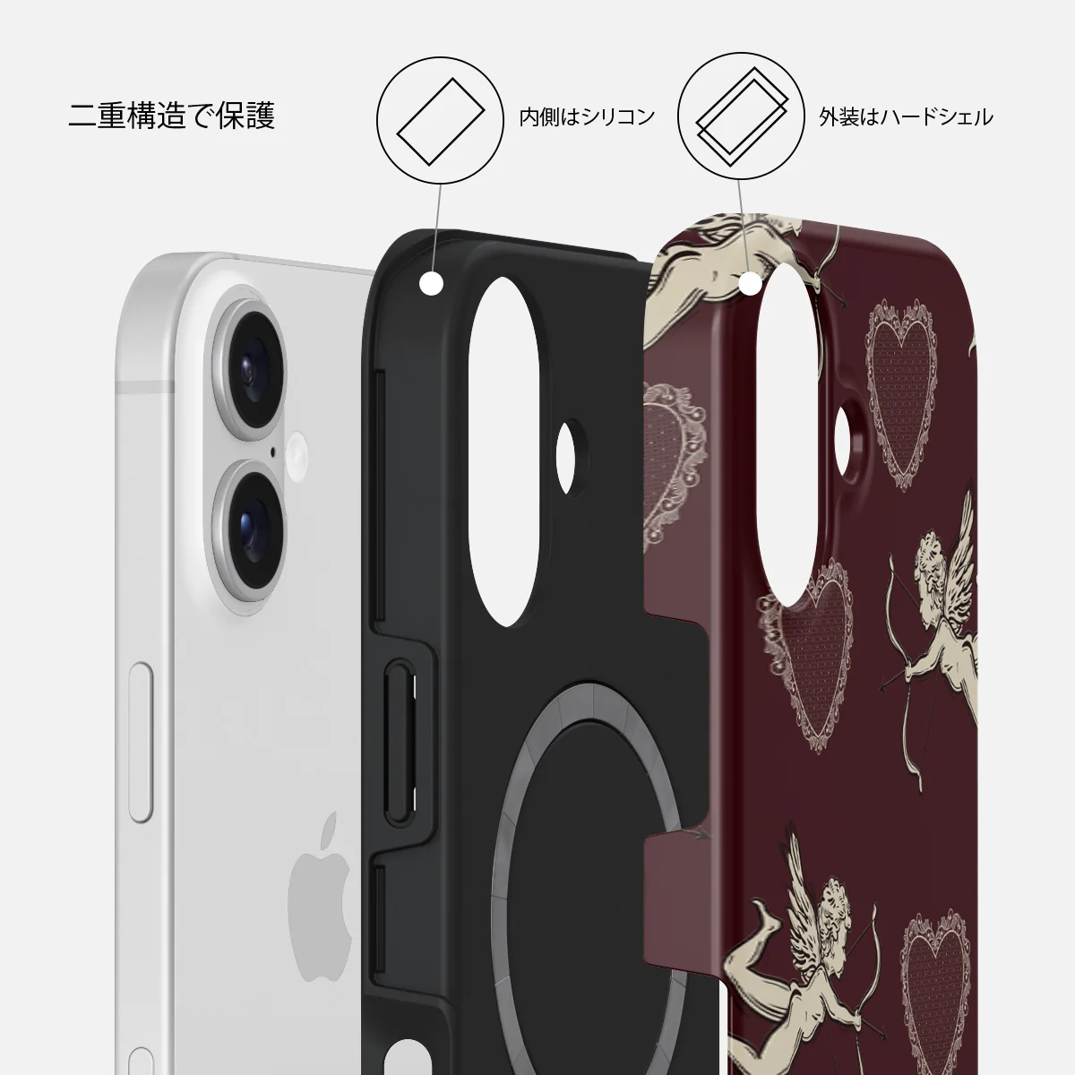 Lovestruck - iPhone 16 ケース