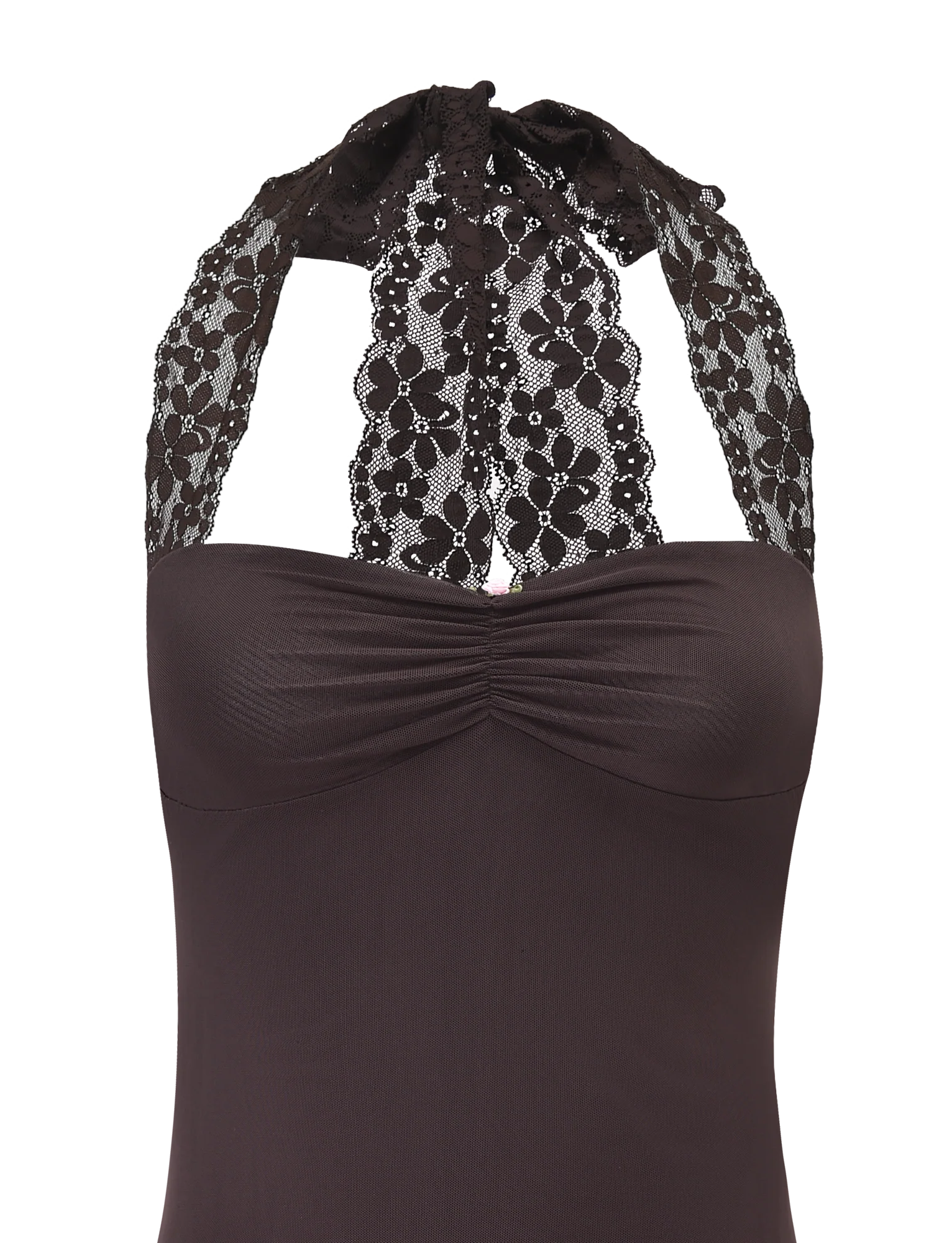 Tawny Mini Dress - Chocolate