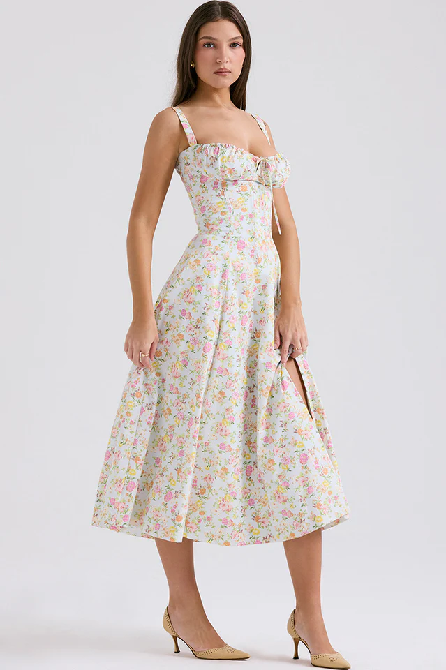 Carmen Bustier Sundress