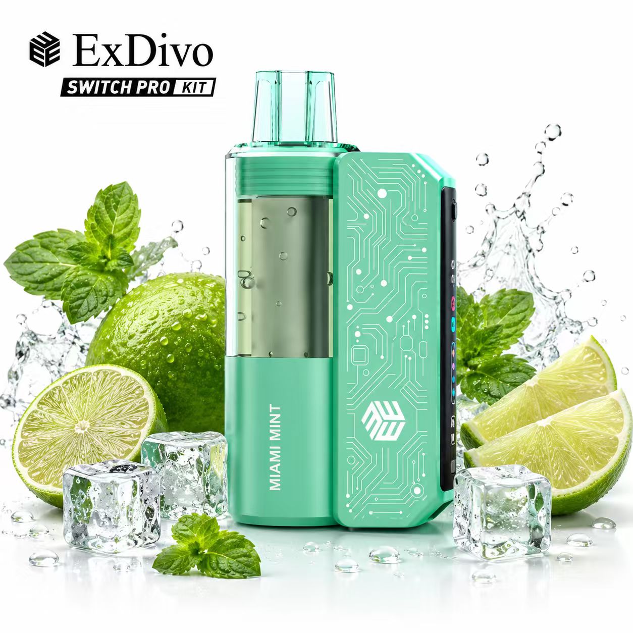 MIAMI MINT - ExDivo BRIGHT MIRROR 35K Replaceable VAPE kit