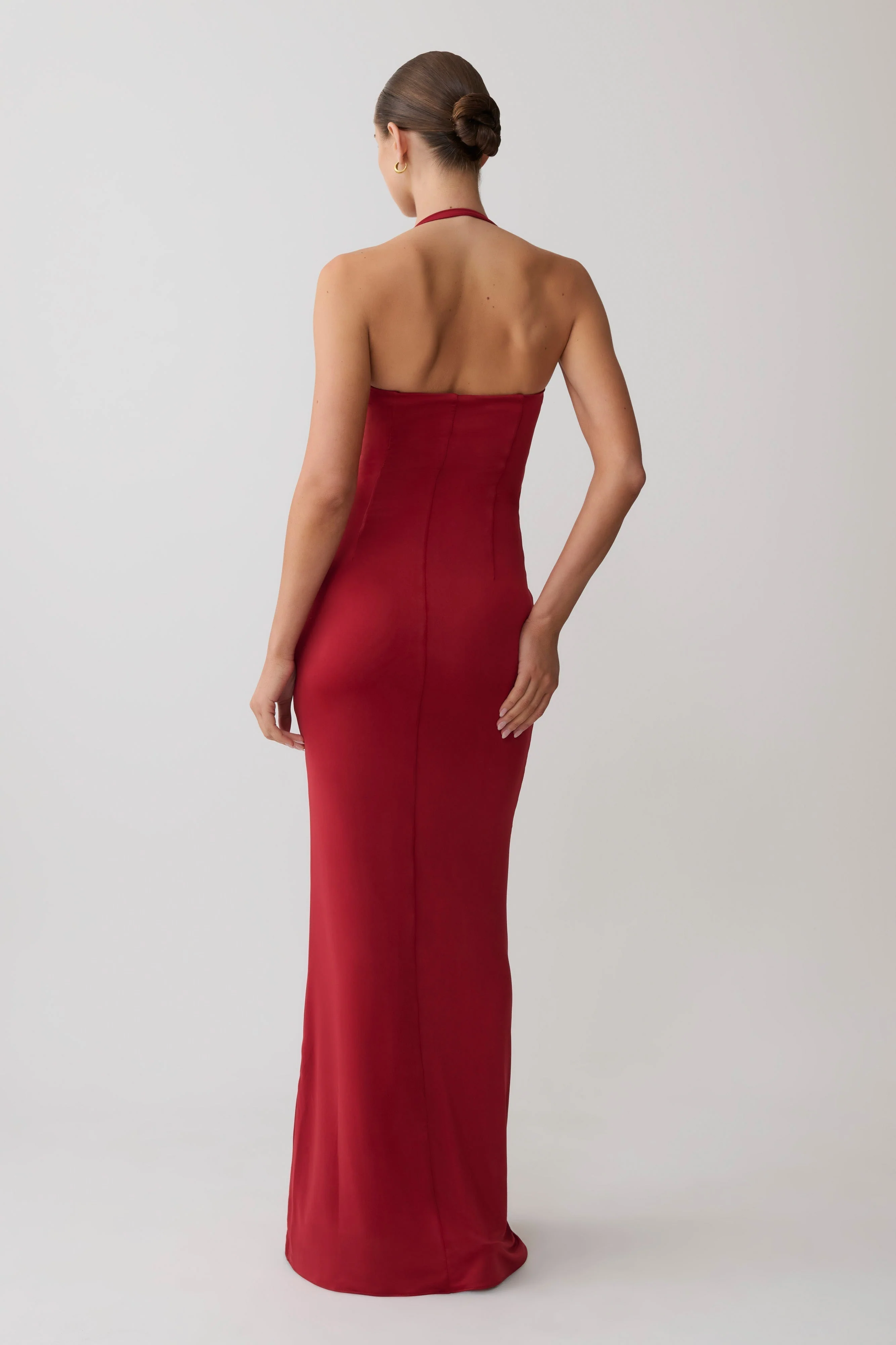 Hoai Halter Maxi Dress - luluinthesky