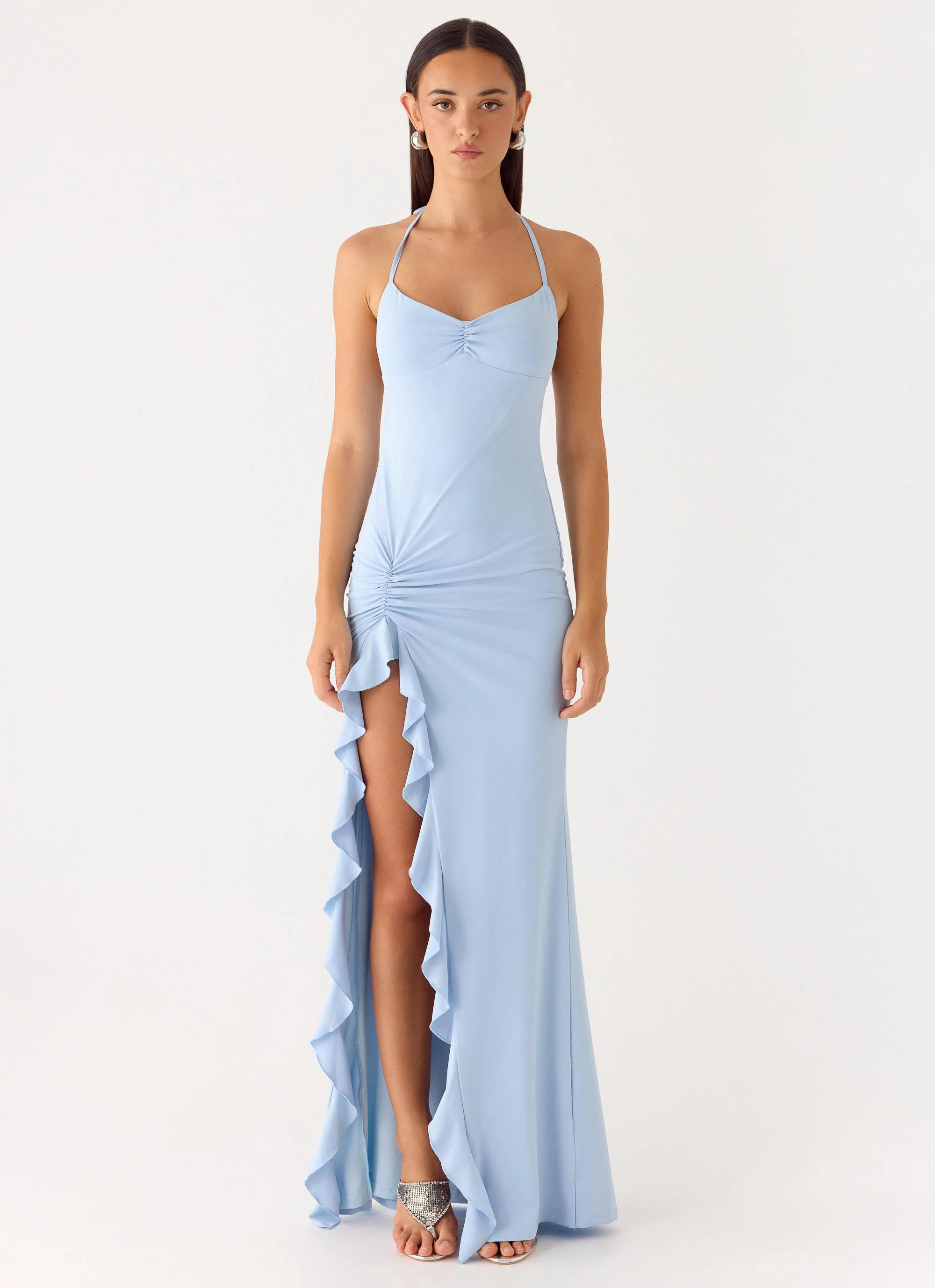 Augusta Maxi Dress - Blue
