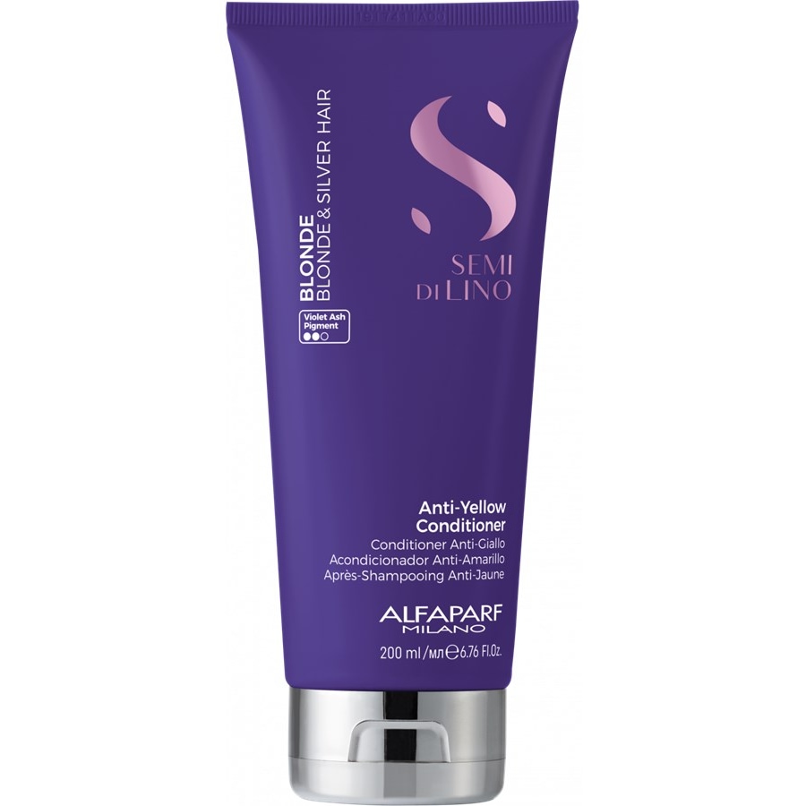 Alfaparf Milano Semi di Lino Blonde Odżywka zapobiegająca żółknięciu