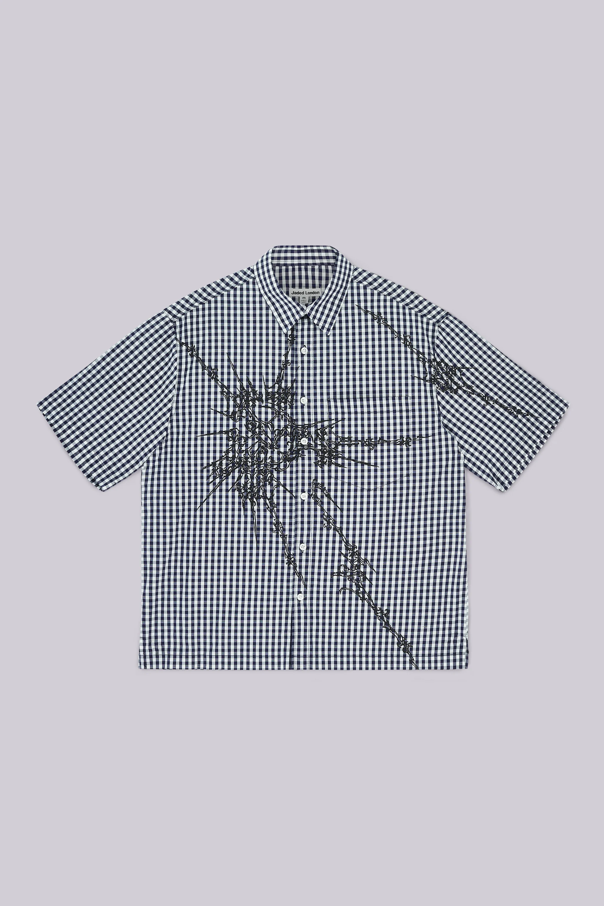 Blue Atom Checked Shirt