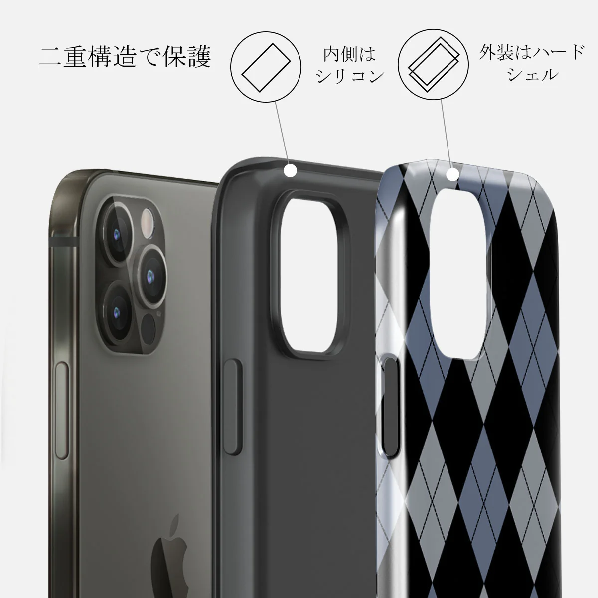 Trouble - iPhone 12 Pro ケース