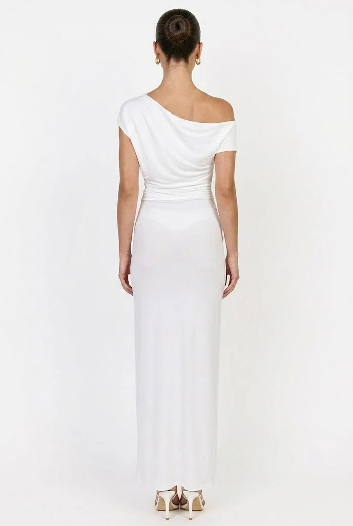 Ocean View Evening Maxi Dress