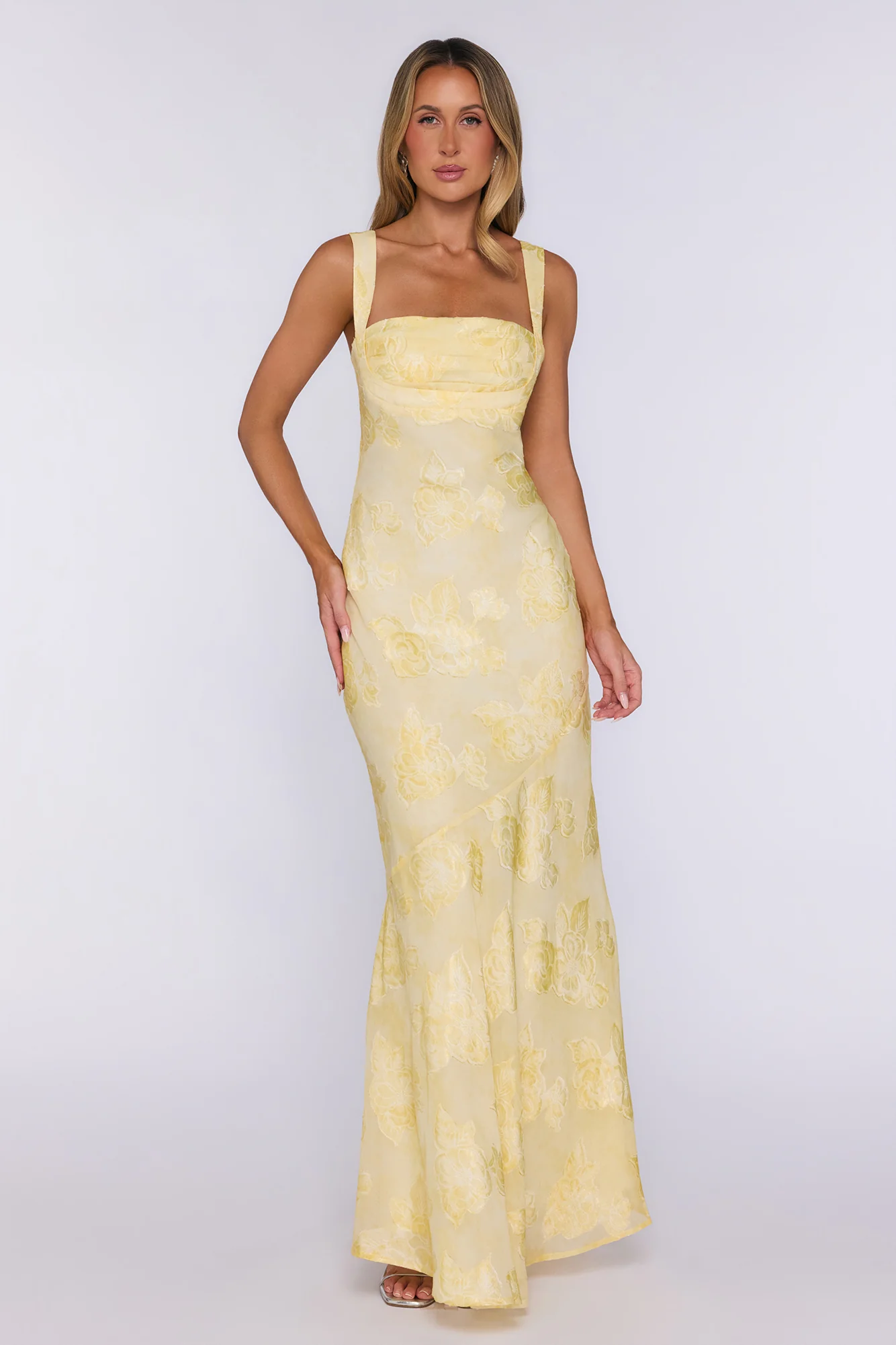The Sweet Society Maxi Dress Yellow