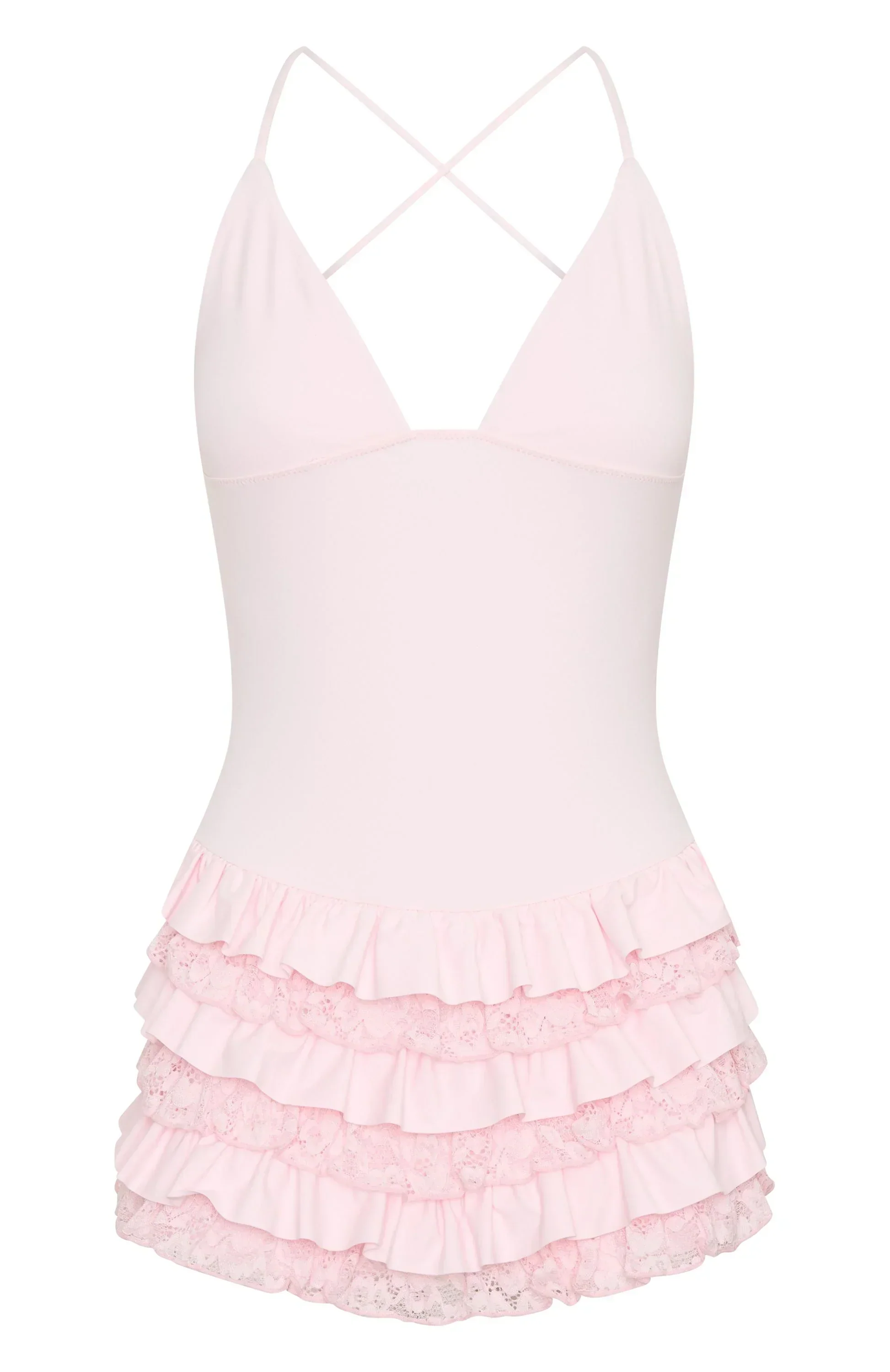 Dream Of Me Playsuit Baby Pink