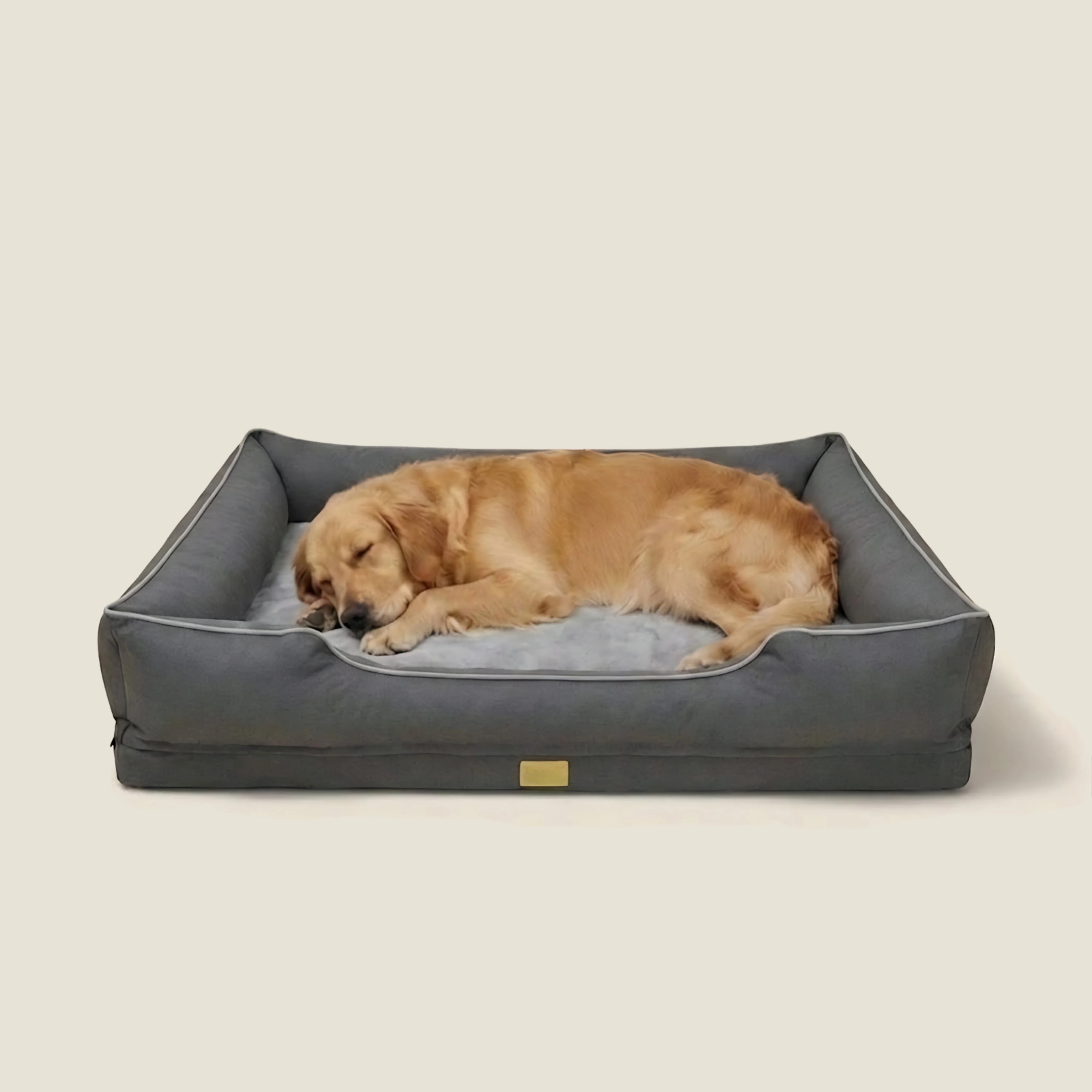 Oxford Orthopedic Bolster Dog Bed