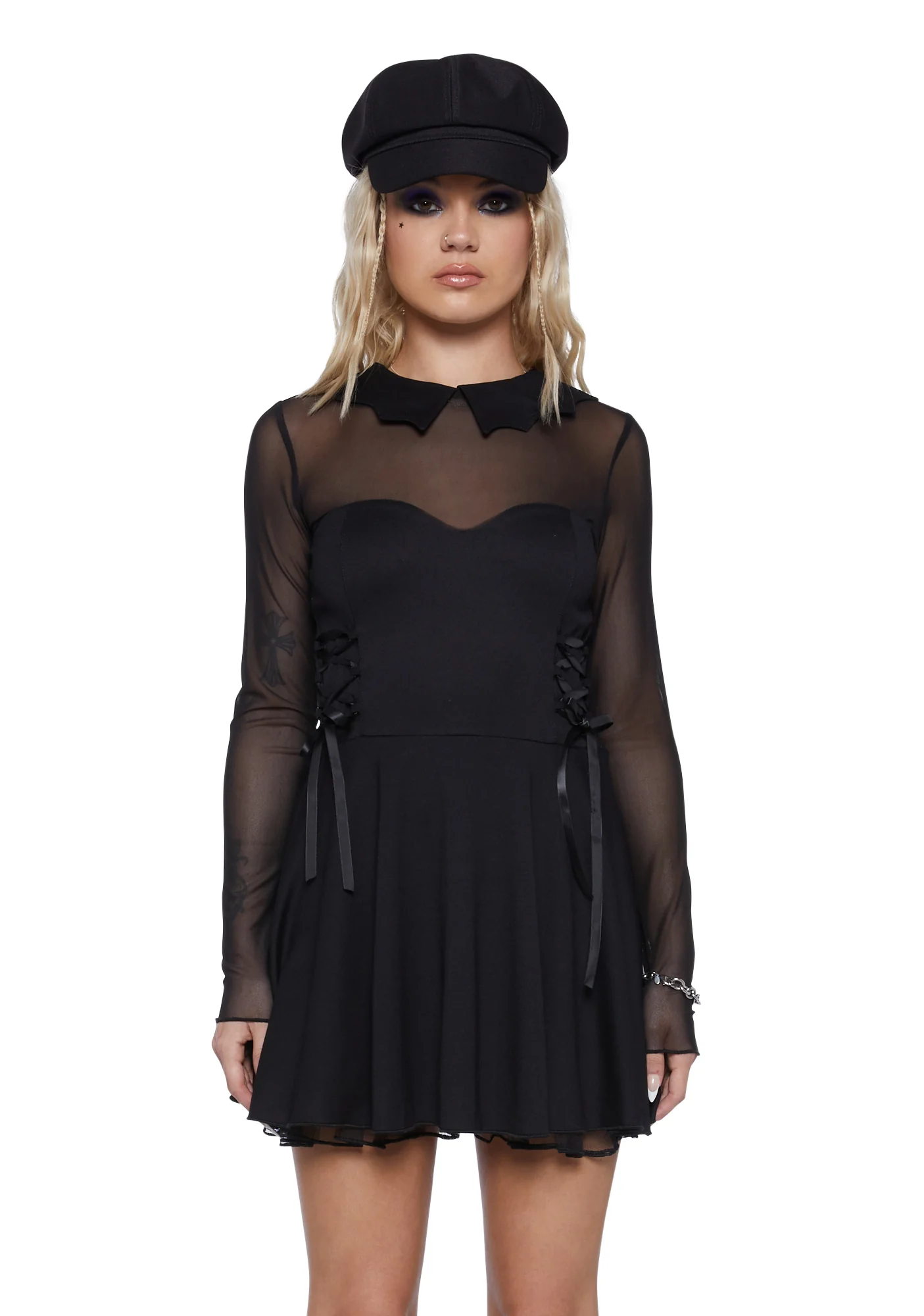Into The Mists Long Sleeve Dress