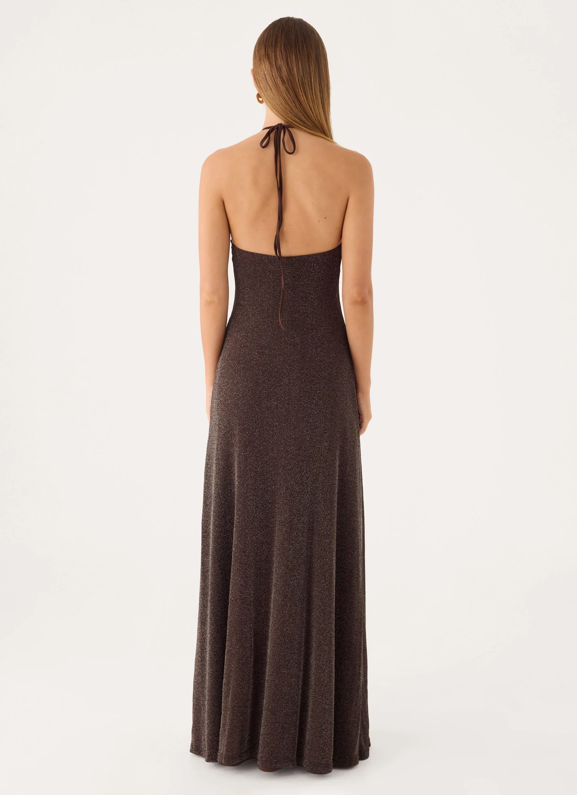 Summer Dream Maxi Dress - Chocolate