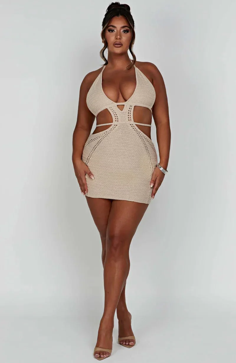 Maita Knitted Mini Dress