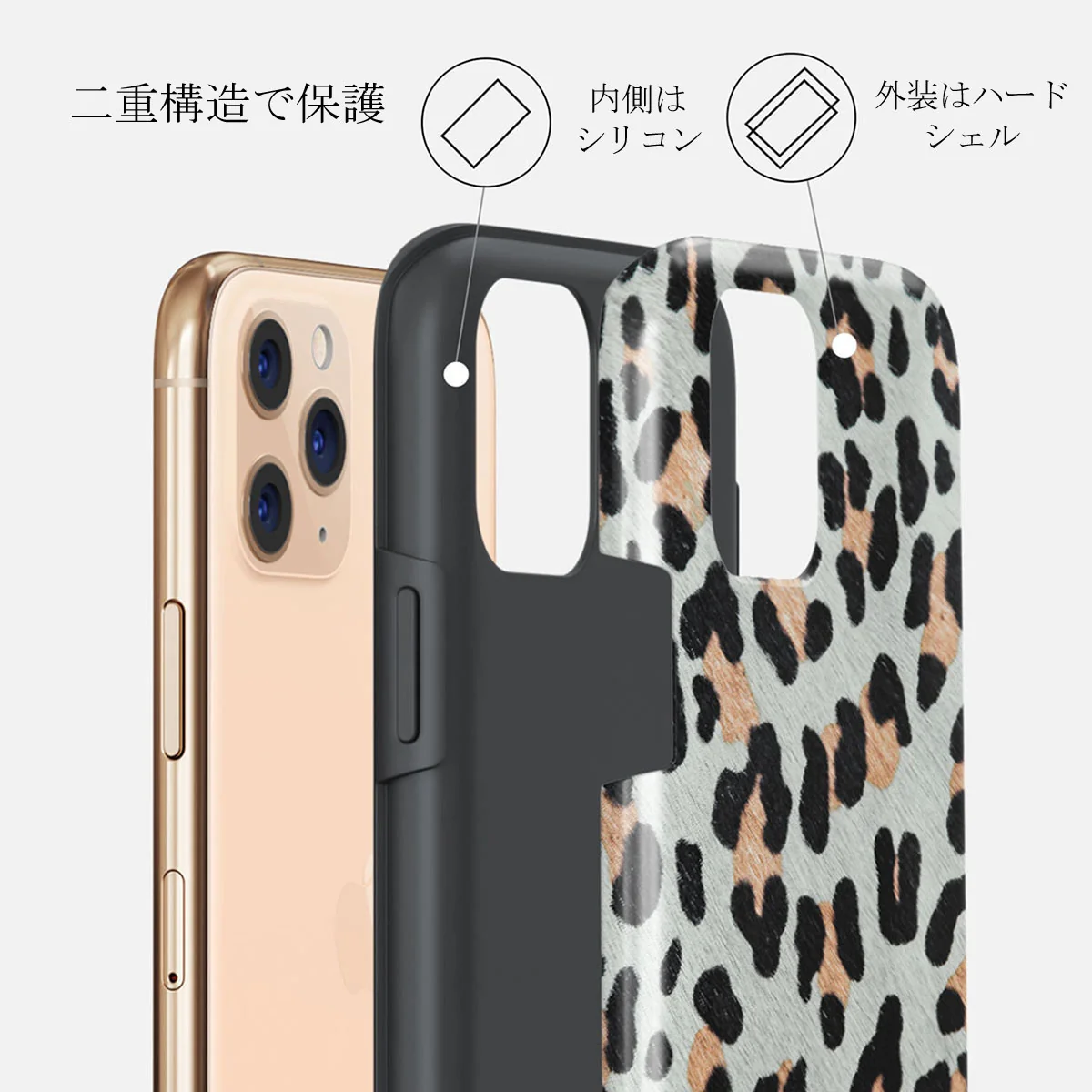 Baby Leo - Leopard iPhone 11 Pro Max ケース
