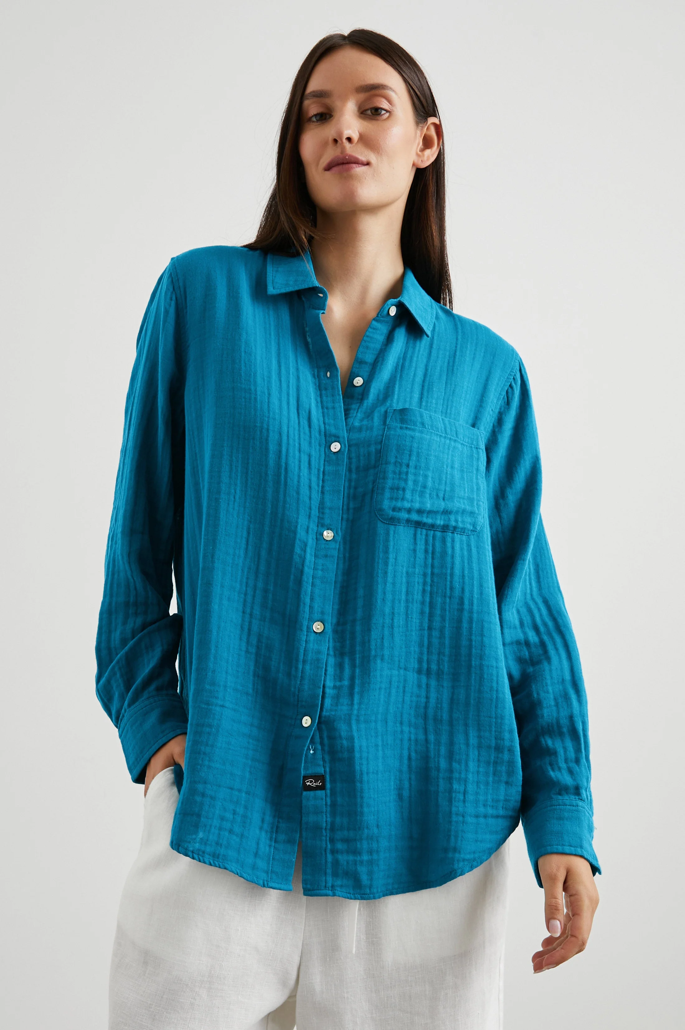 Ellis Shirt - Turkish Tile