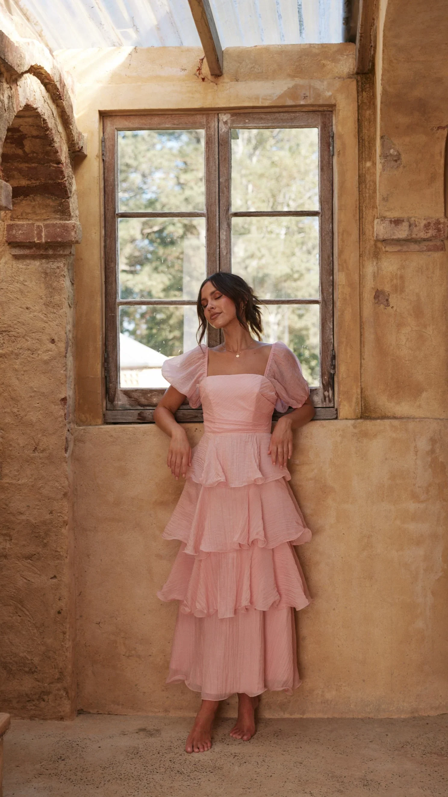 Lanelle Maxi Dress - Pink - luluinthesky