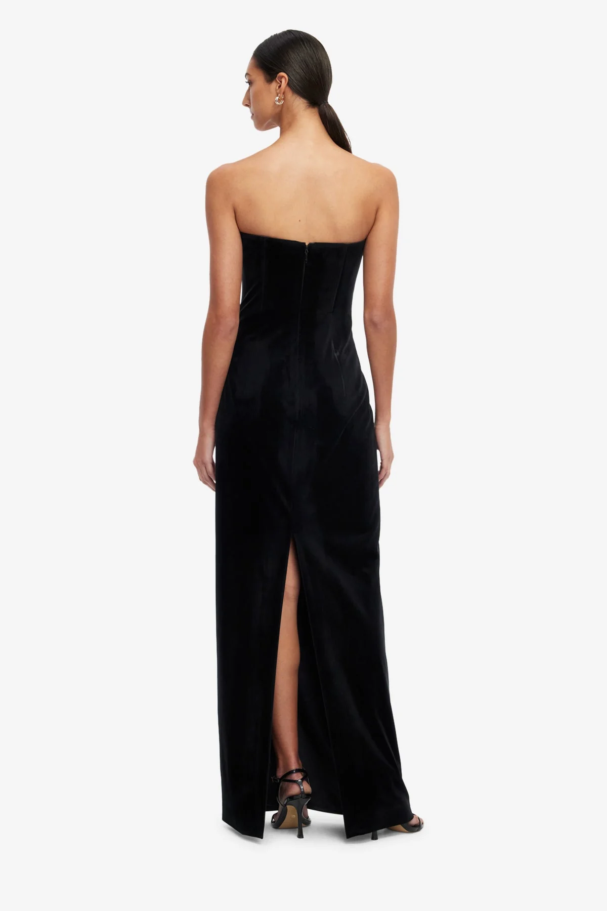 Marilyn Velvet Gown - Ebony