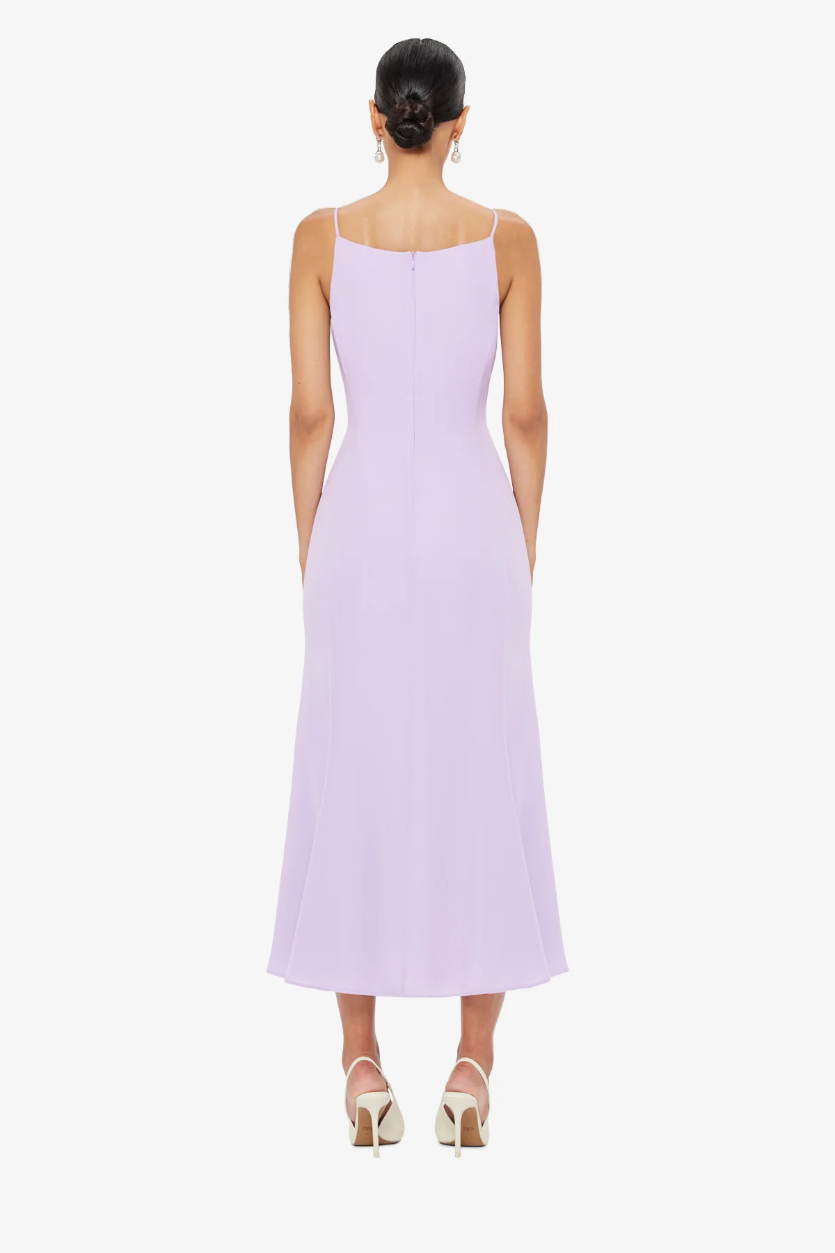 Regina Midi Dress - Lilac