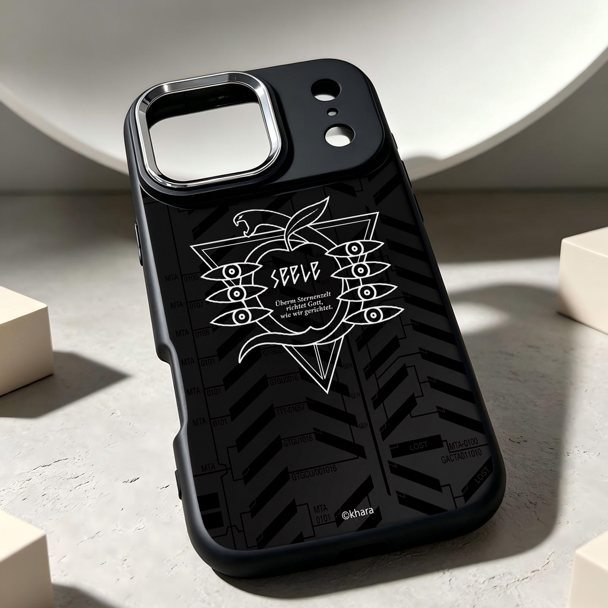 Evangelion Custom Logo Phone Case - SYNC Rate - SEELE