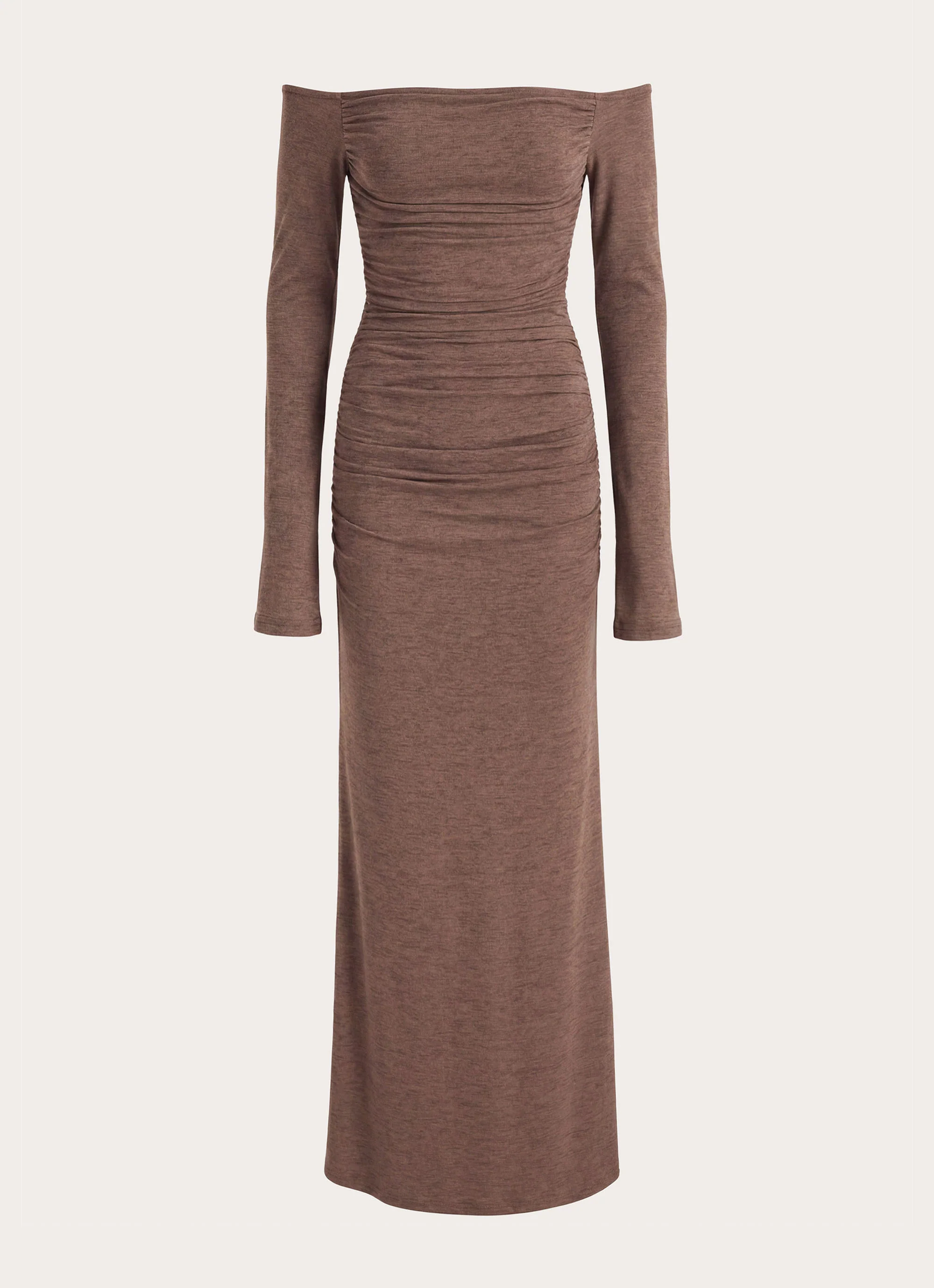 Hollywood Action Maxi Dress - Taupe