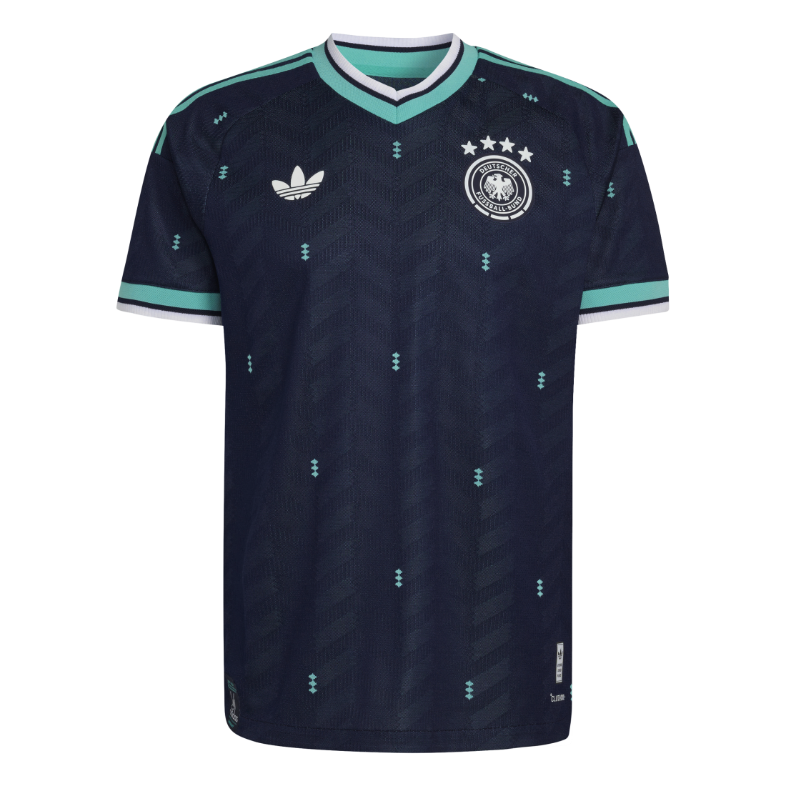 Adidas Germany Away Authentic 2026 Men's Replica Jersey Navy JN2070