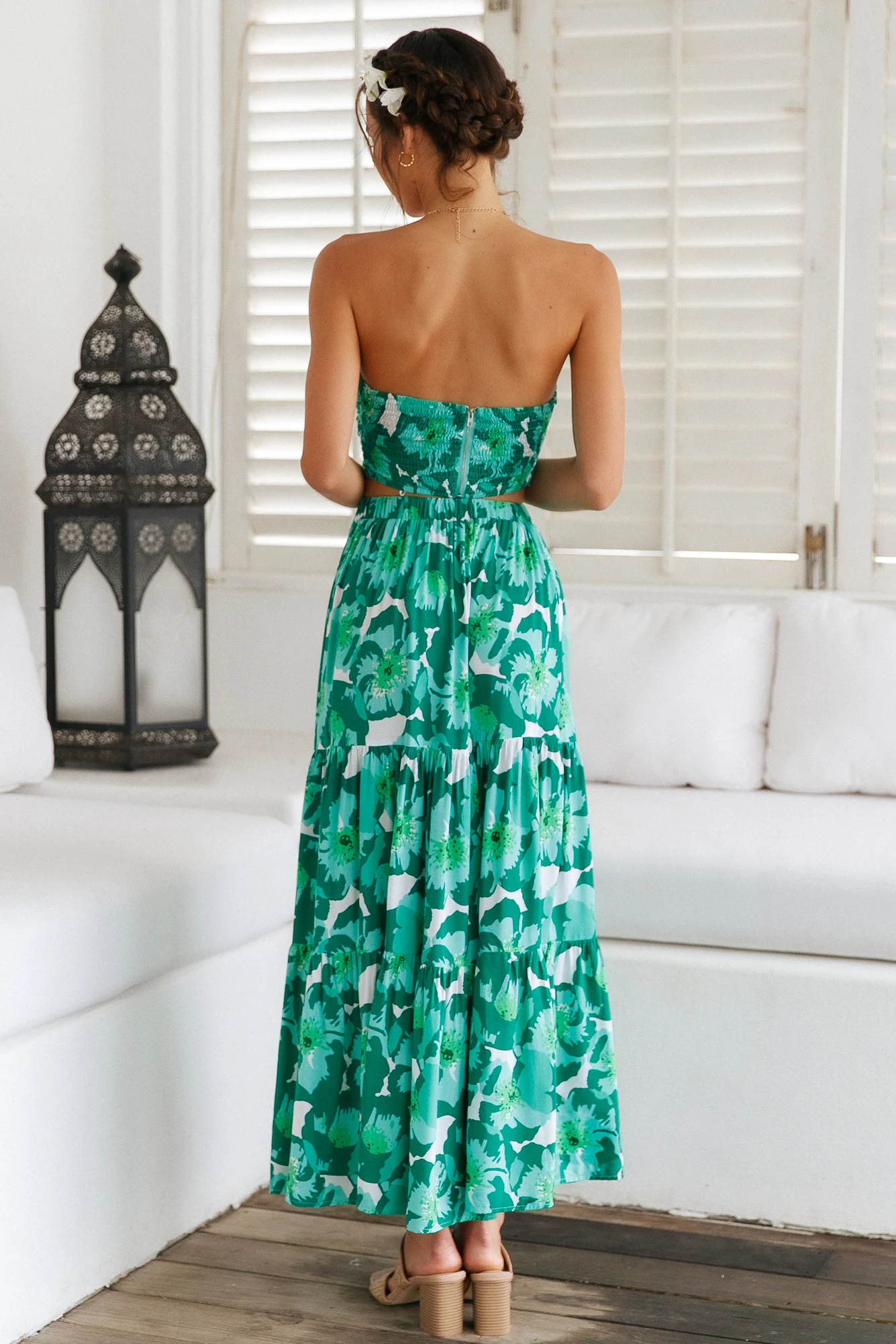 Heart Of The Jungle Maxi Skirt