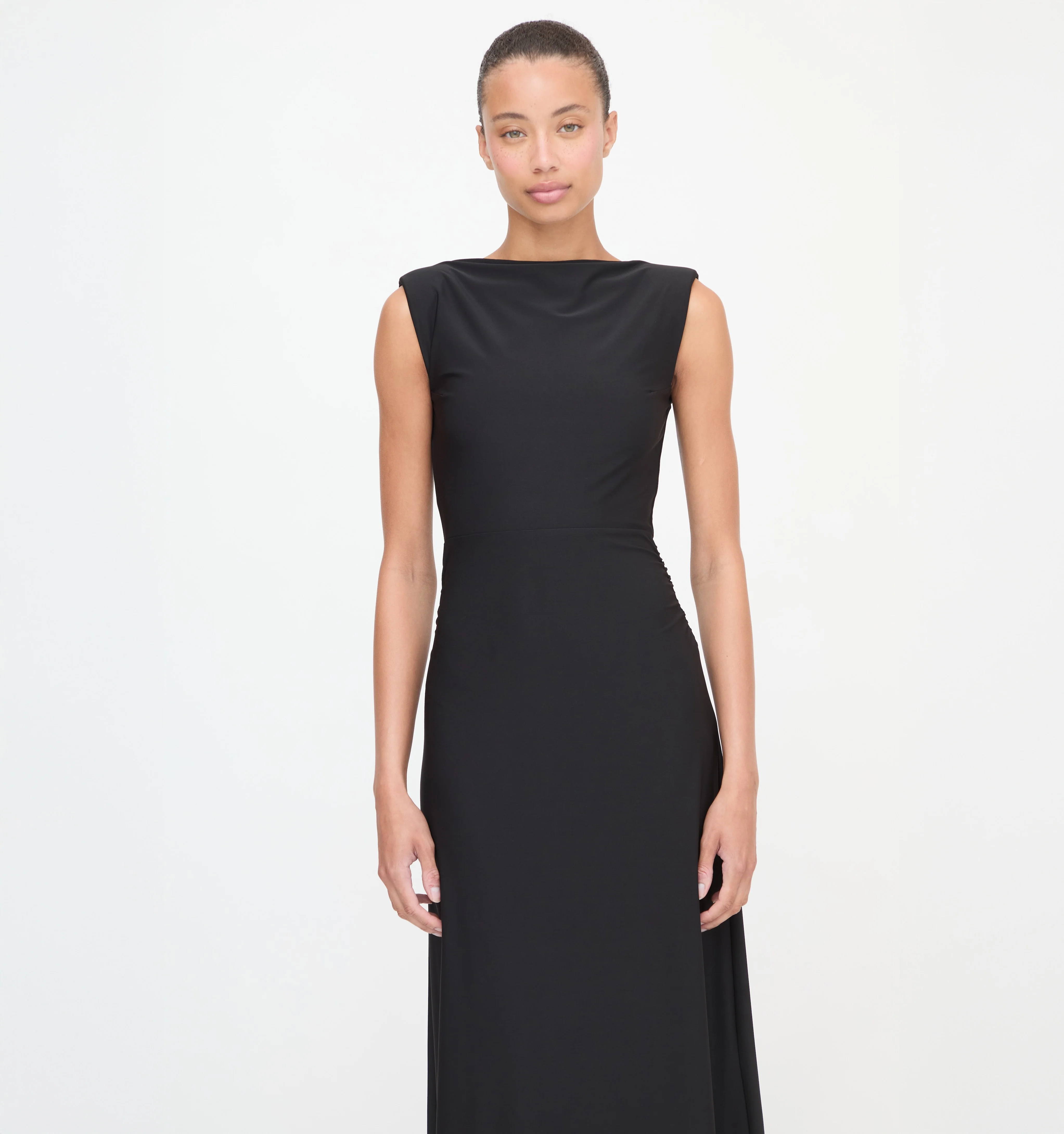 The Sloane Dress - Black Jersey