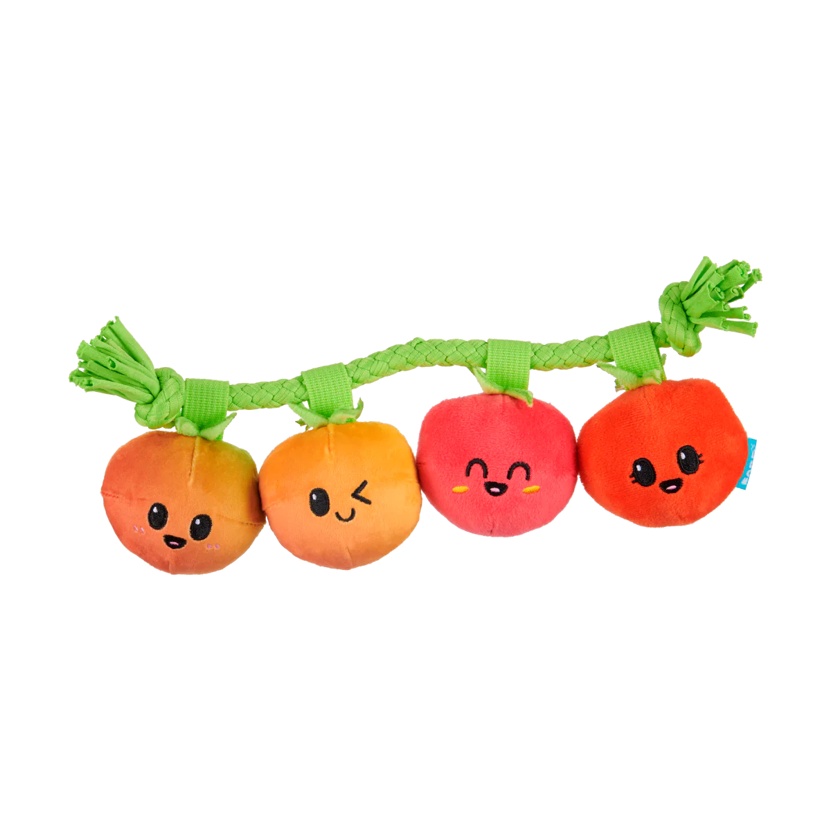 Hairloom Tomatoes Plush Tug Dog Toy