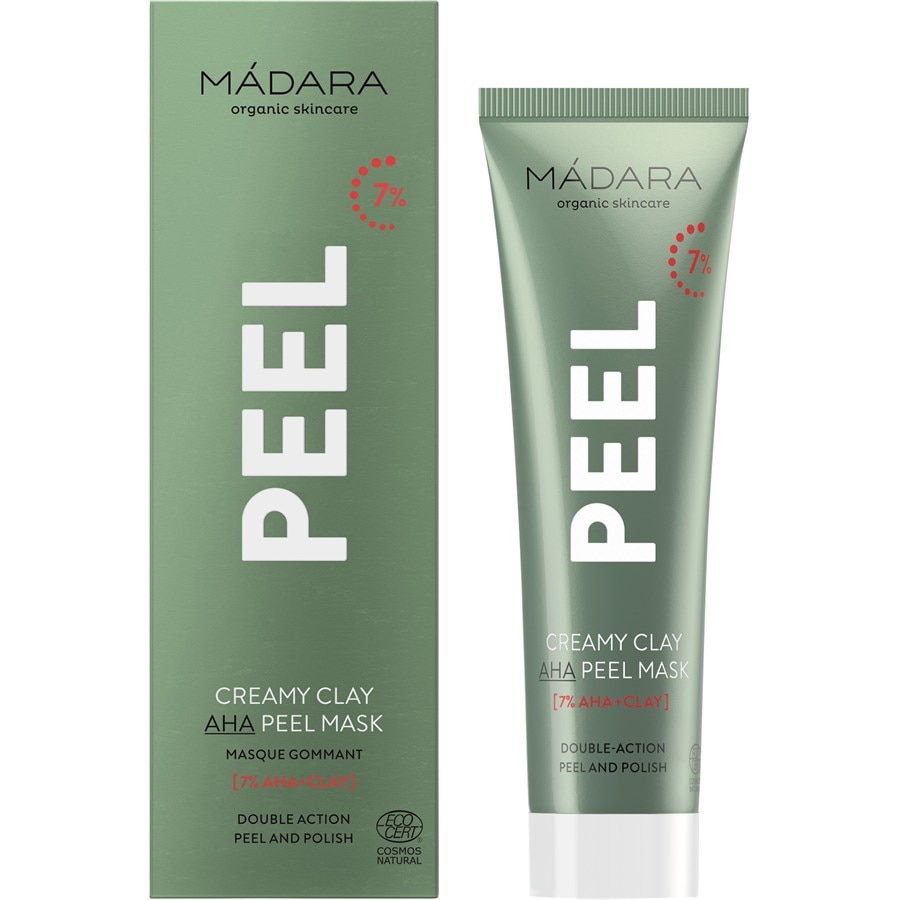 MÁDARA Maseczki Peel Creamy Clay AHA Peeling Mask