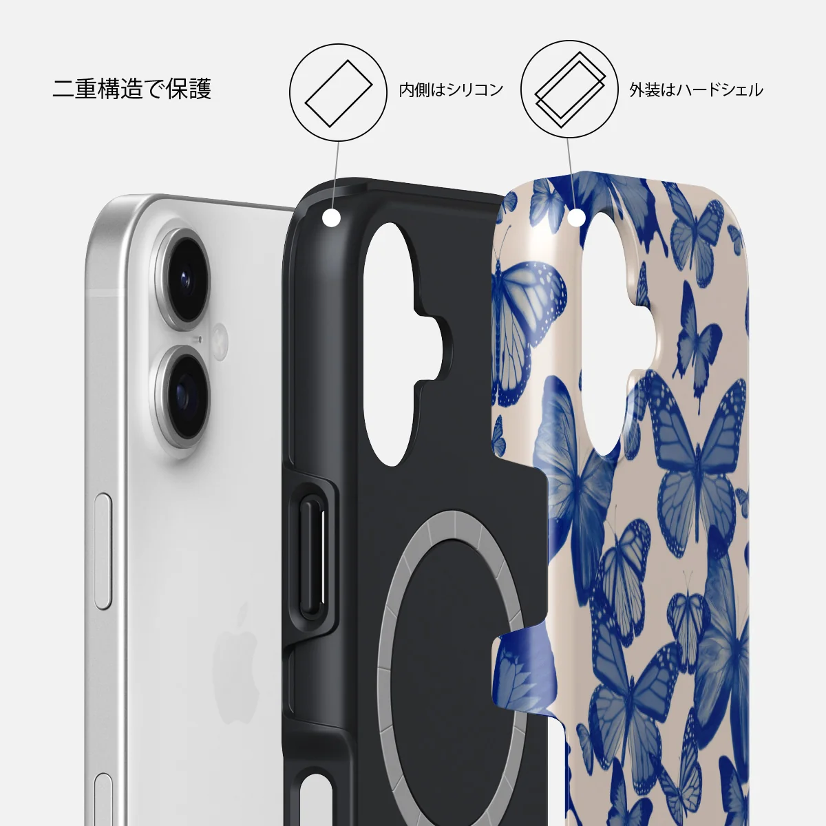 Butterfly Effect - iPhone 17 ケース