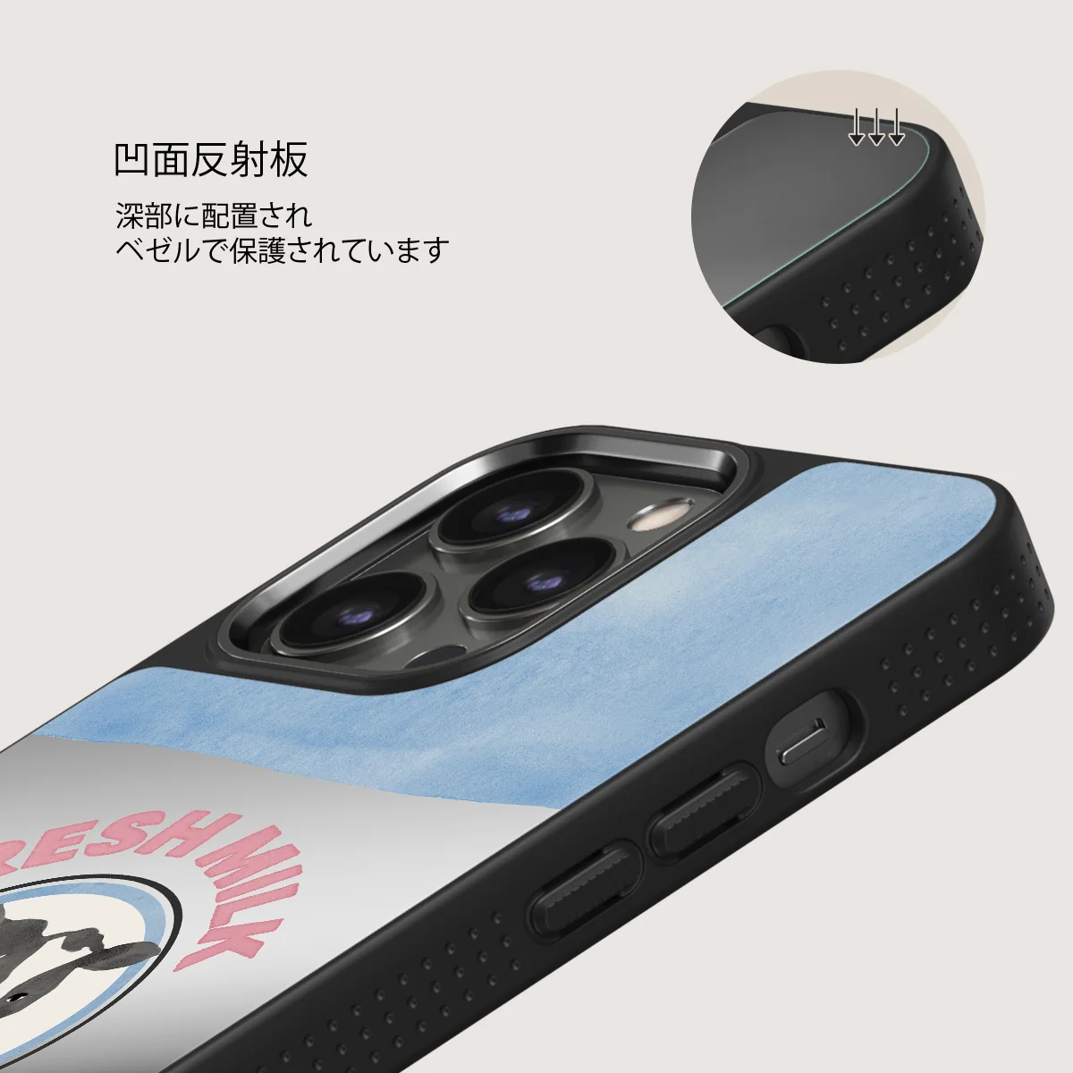 Milkshake - iPhone 12 Pro ケース