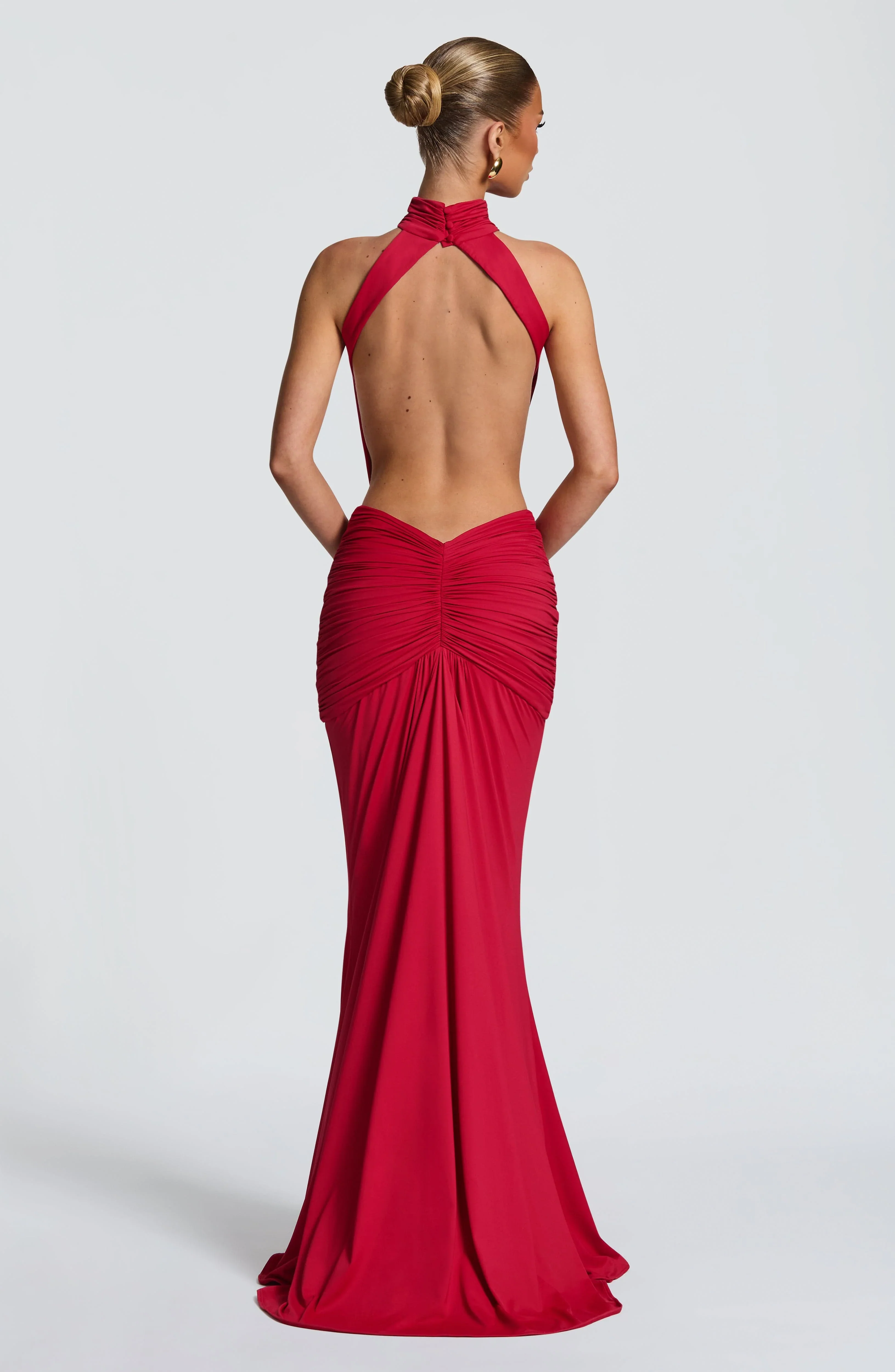 Thekla Maxi Dress - Red