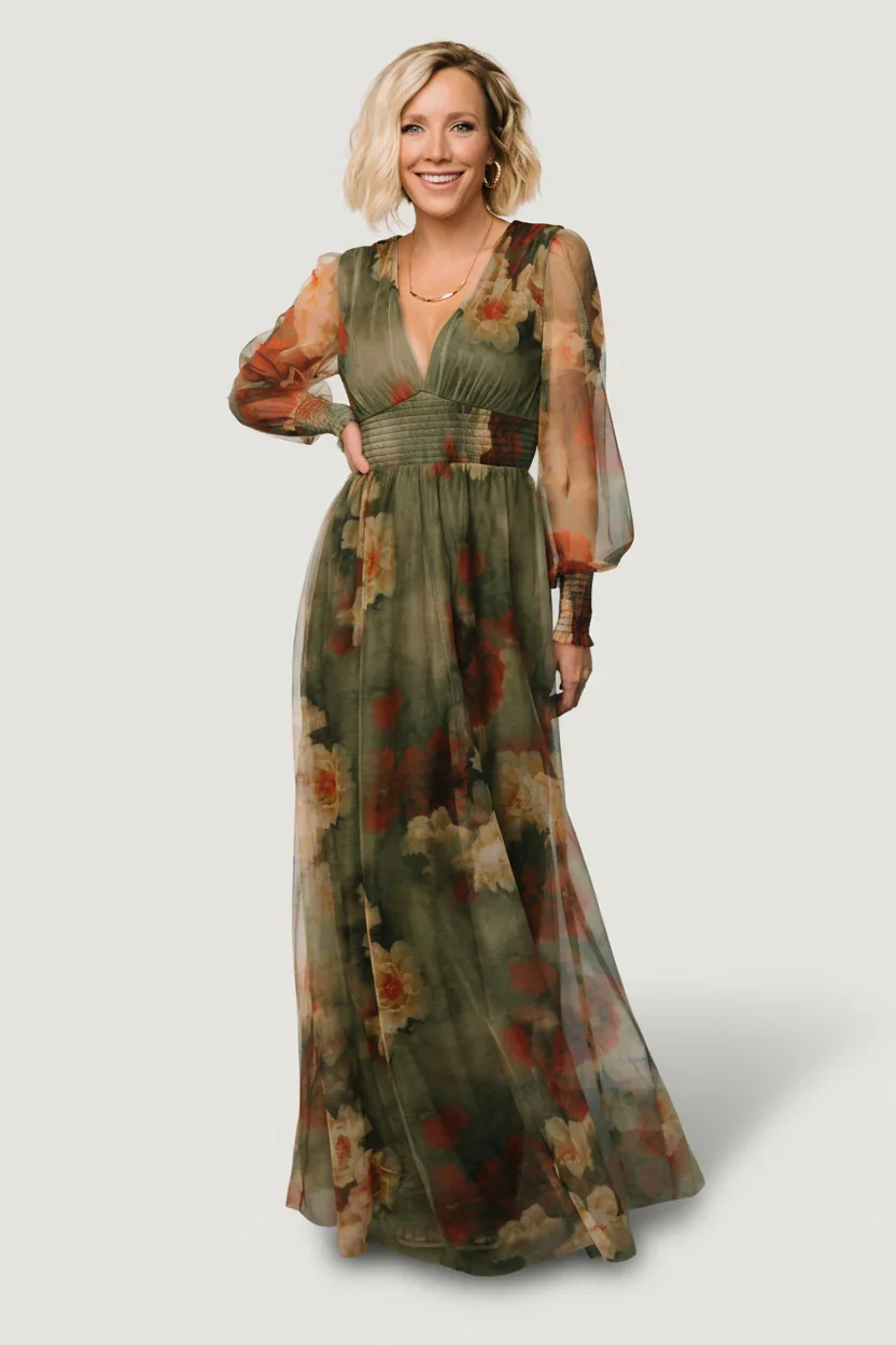 Layla Tulle Maxi Dress