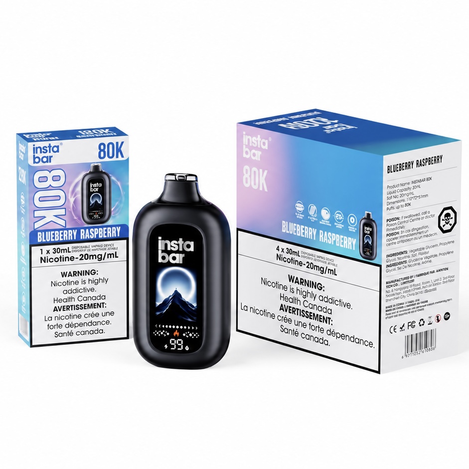Instabar Mega 80K/1 BOX(4 PCS) - mogicvape.pl