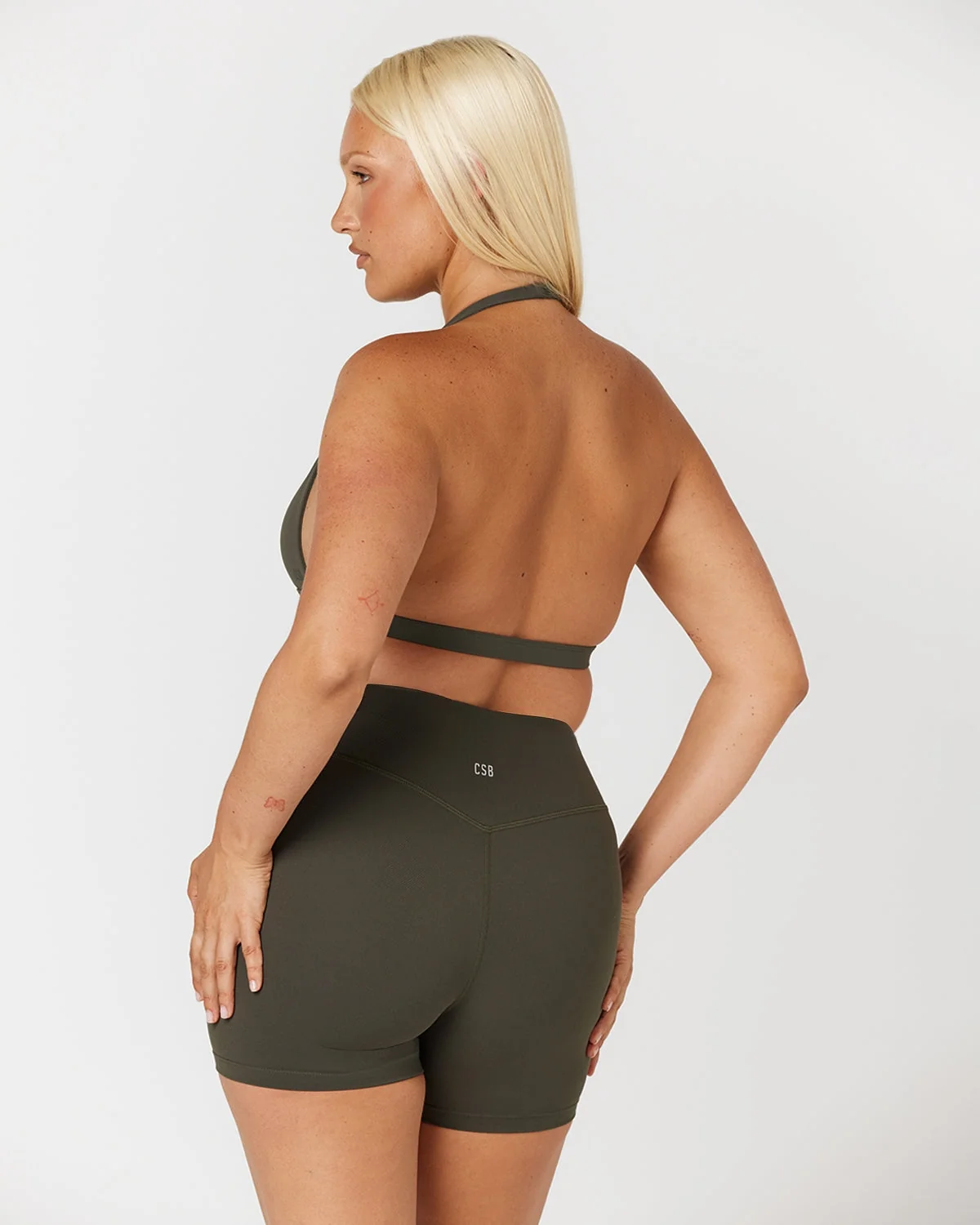 Fade Celine Crop | Deep Olive