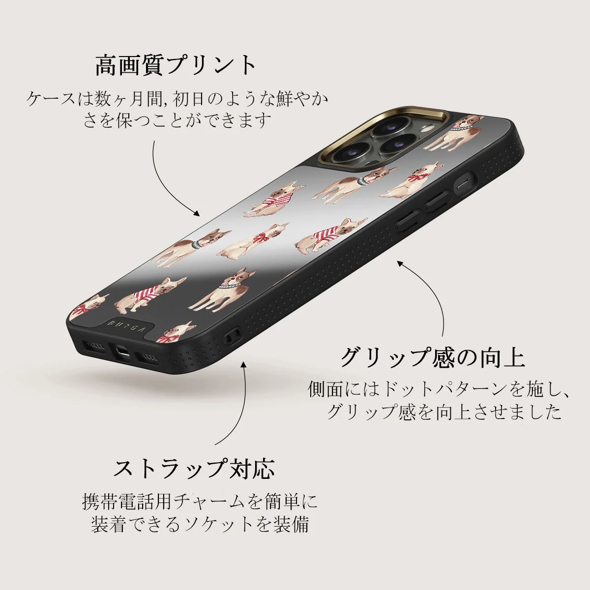 Monsieur - iPhone 12 Pro ケース